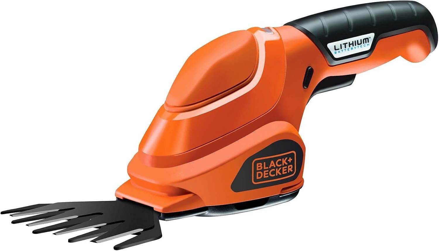 Black + Decker Akku-Grasschere Akku-Grasschere GSL200, 3,6V Li-Ion inkl. Ladestation mit Ladekabel, (1 St)