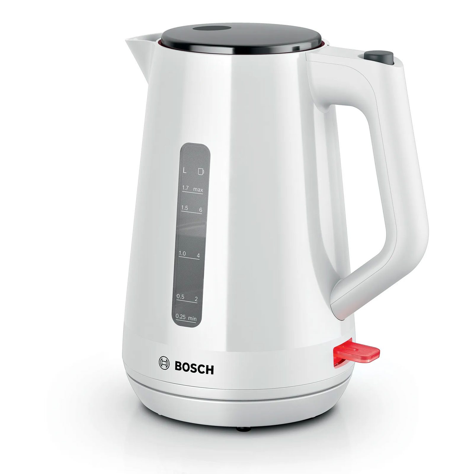 BOSCH Wasserkocher TWK1M121, 1,7 Liter Fassungsvermögen