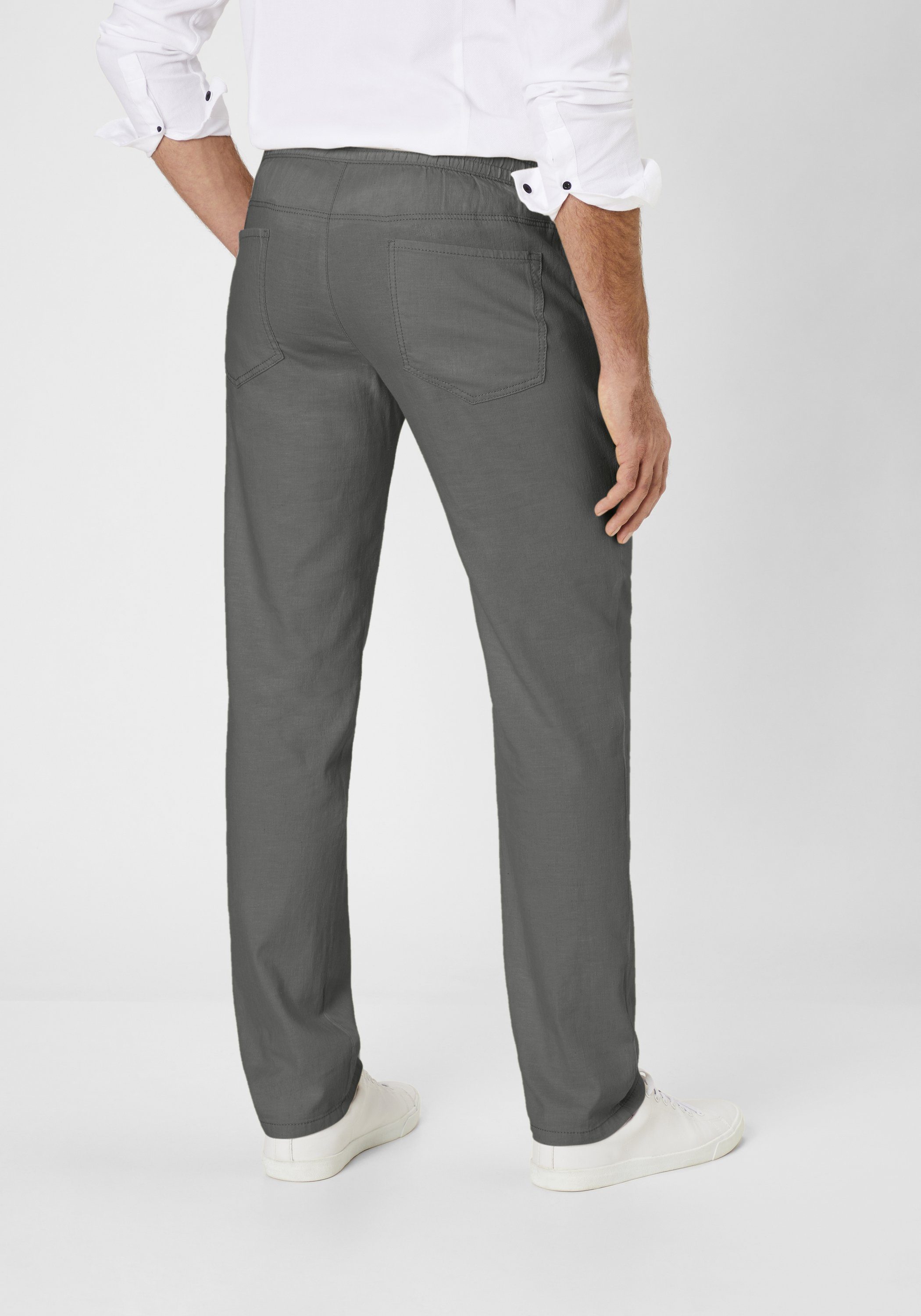 Stretch-Chinohose Carden Redpoint lt.grey Sehr leichte Chinohose