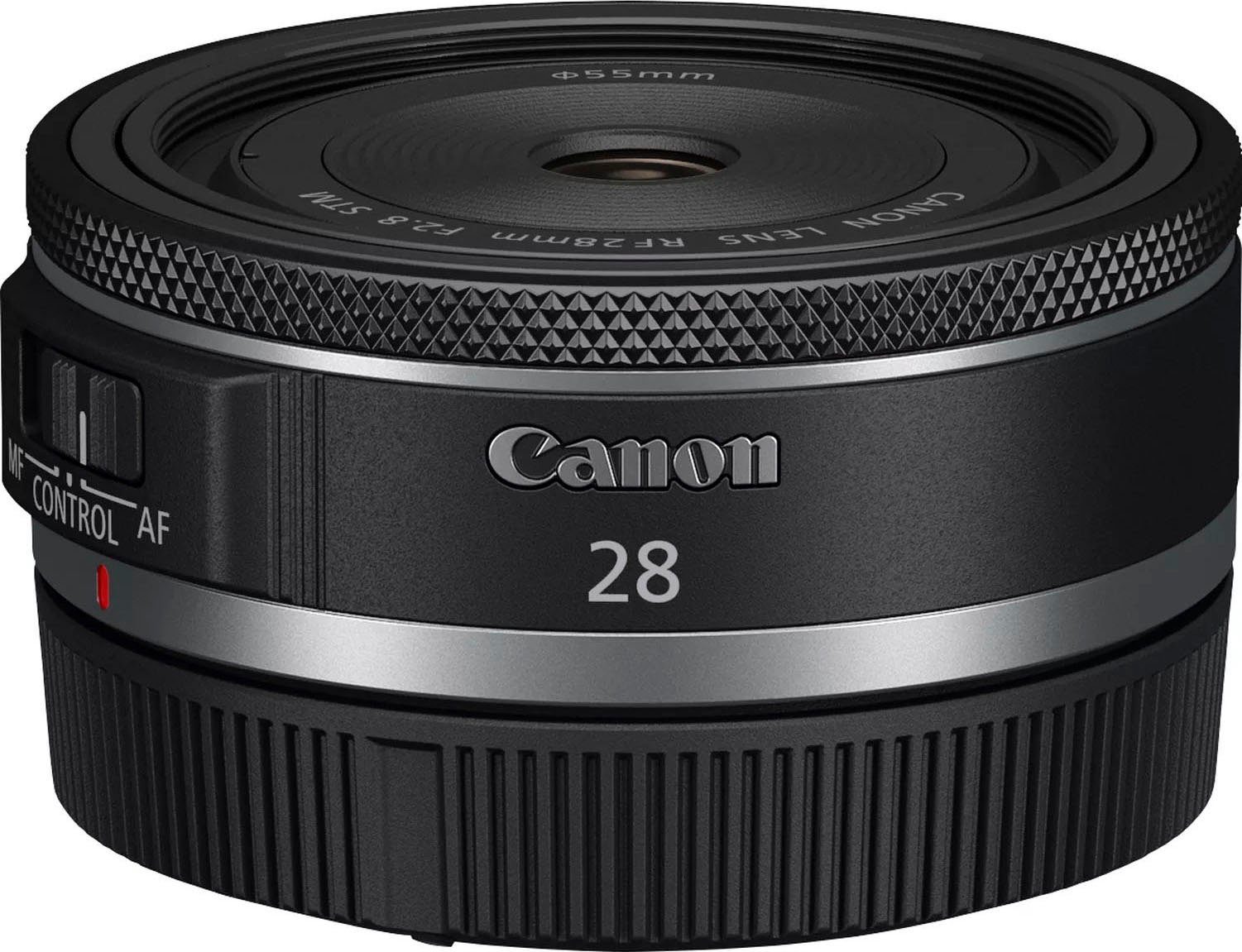 Canon RF 28mm F2.8 STM schwarz Objektiv, (Passend für Canon EOS R System Kameras (z.B. EOS RP, R8) – Bild 4 von 5
