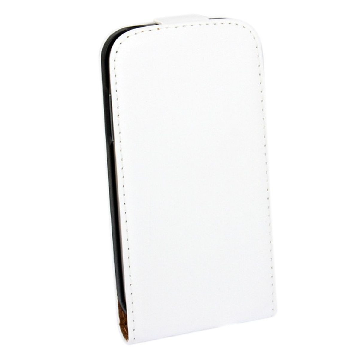 König Design Handyhülle Samsung Galaxy S4 Mini, Samsung Galaxy S4 Mini Handyhülle Backcover Weiß