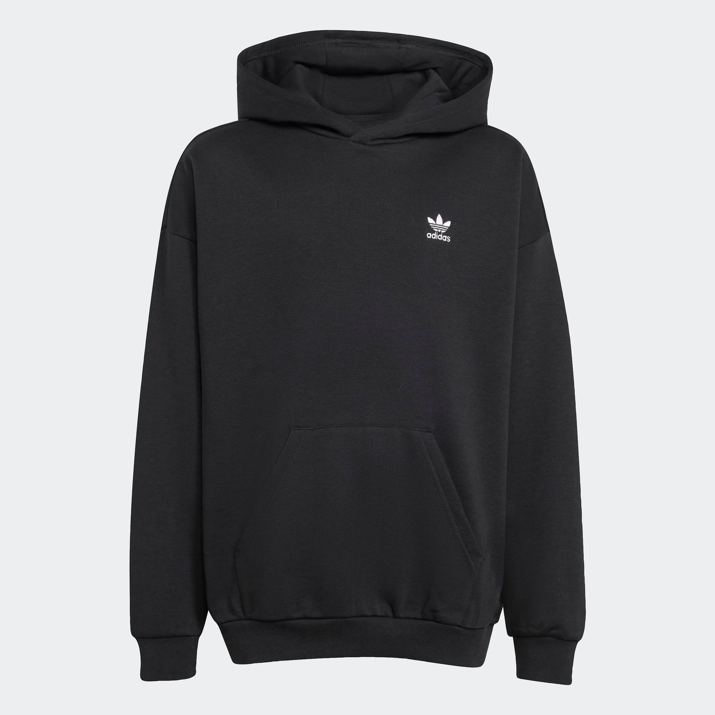Kapuzensweatshirt KIDS FLEECE-HOODIE, LOCKER GESCHNITTEN