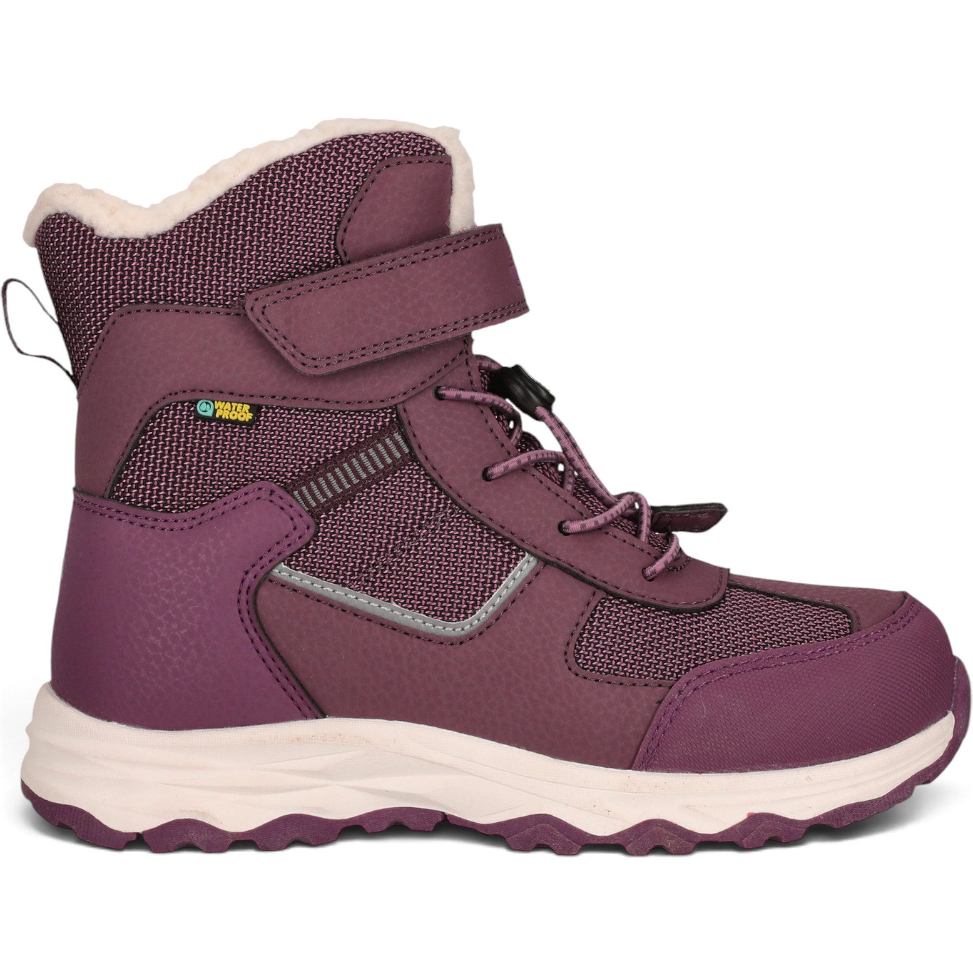 ZIGZAG Balful WP V2 (wasserdicht, warm, gefüttert) violett/weiss Mädchen Winterstiefel