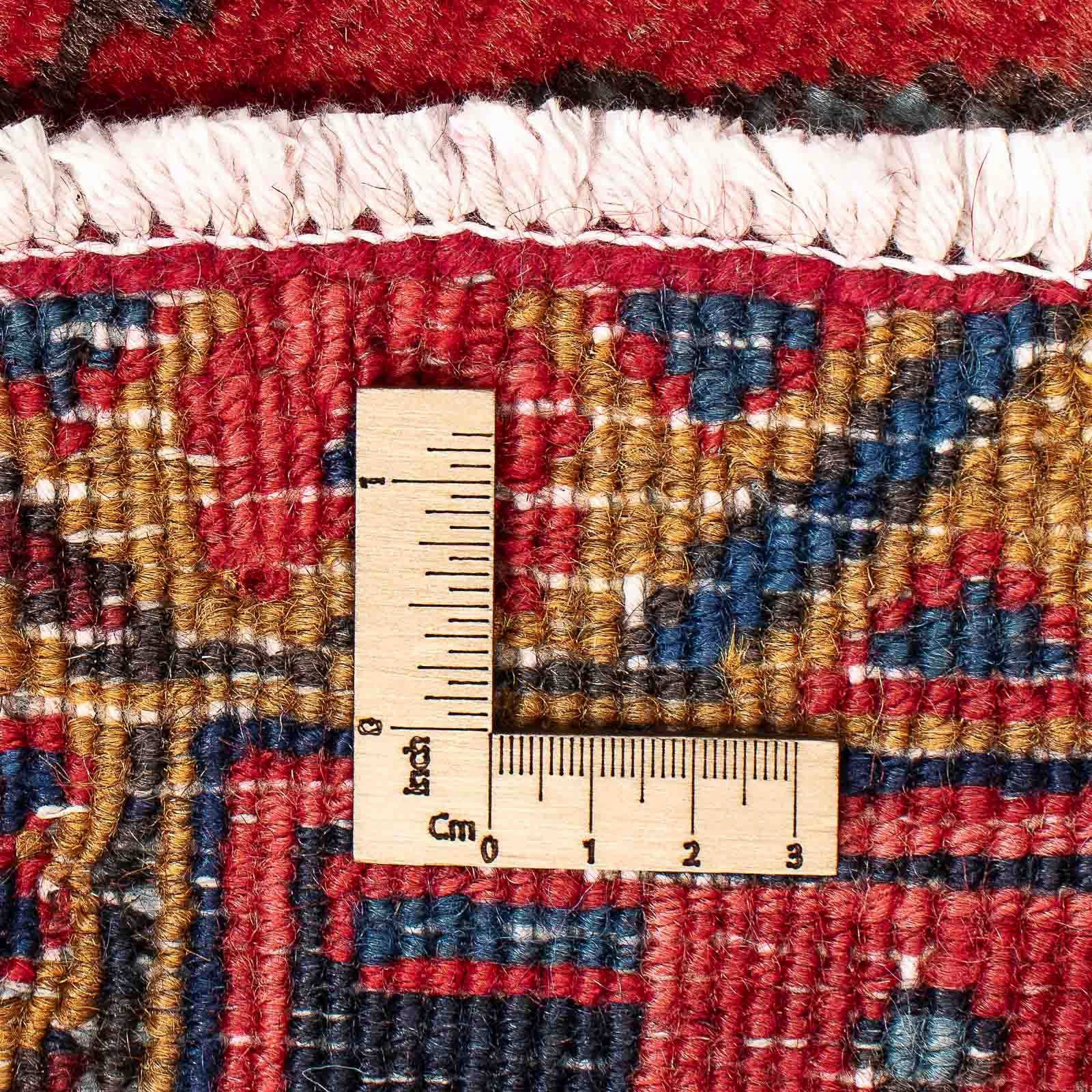 Wollteppich Heriz Medaillon mm, morgenland, Höhe: Zertifikat x 344 Unikat mit cm, rechteckig, 10 240
