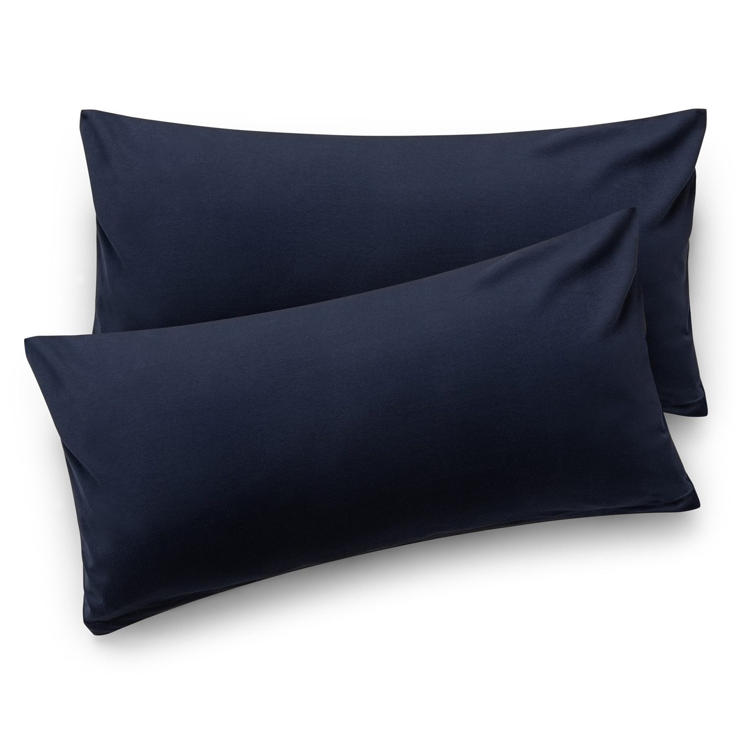 Blumtal Kissenbezug Premium Jersey 2er Set, Oeko-Tex Zertifiziert, (2 Stück), 100% Baumwolle