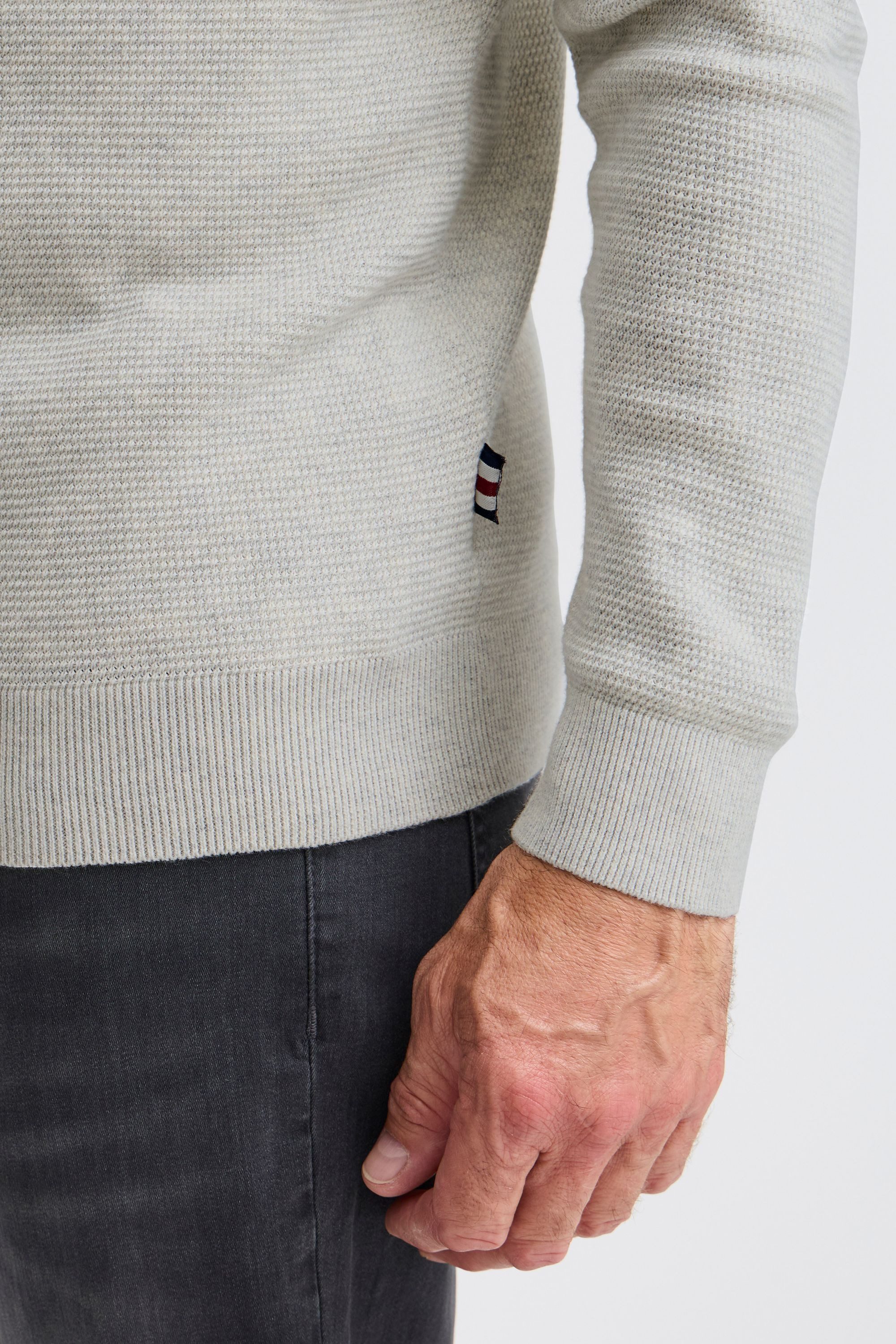 FQ1924 Strickpullover FQKYLE Modischer Langarmpullover