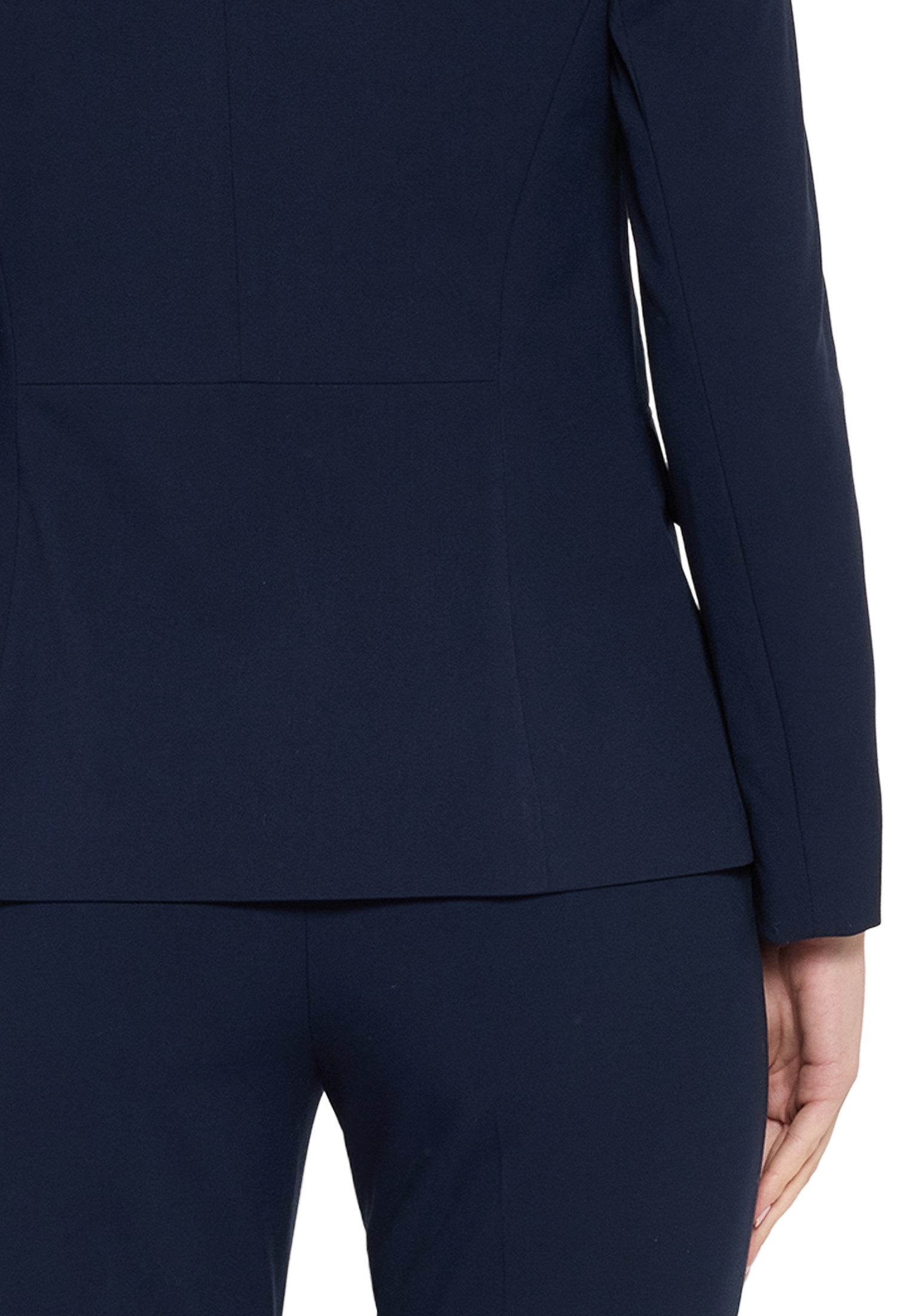 Betty&Co Longblazer Damen mit Taschen Druckfutter