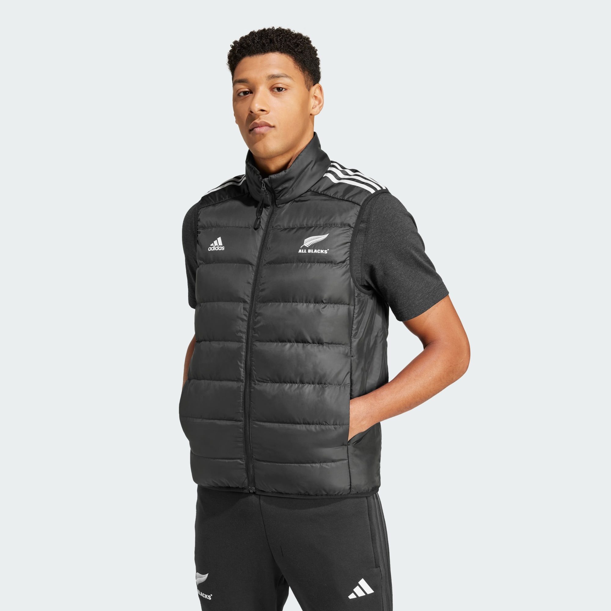 adidas Performance Winterjacke ALL BLACKS LIGHT DAUNENWESTE