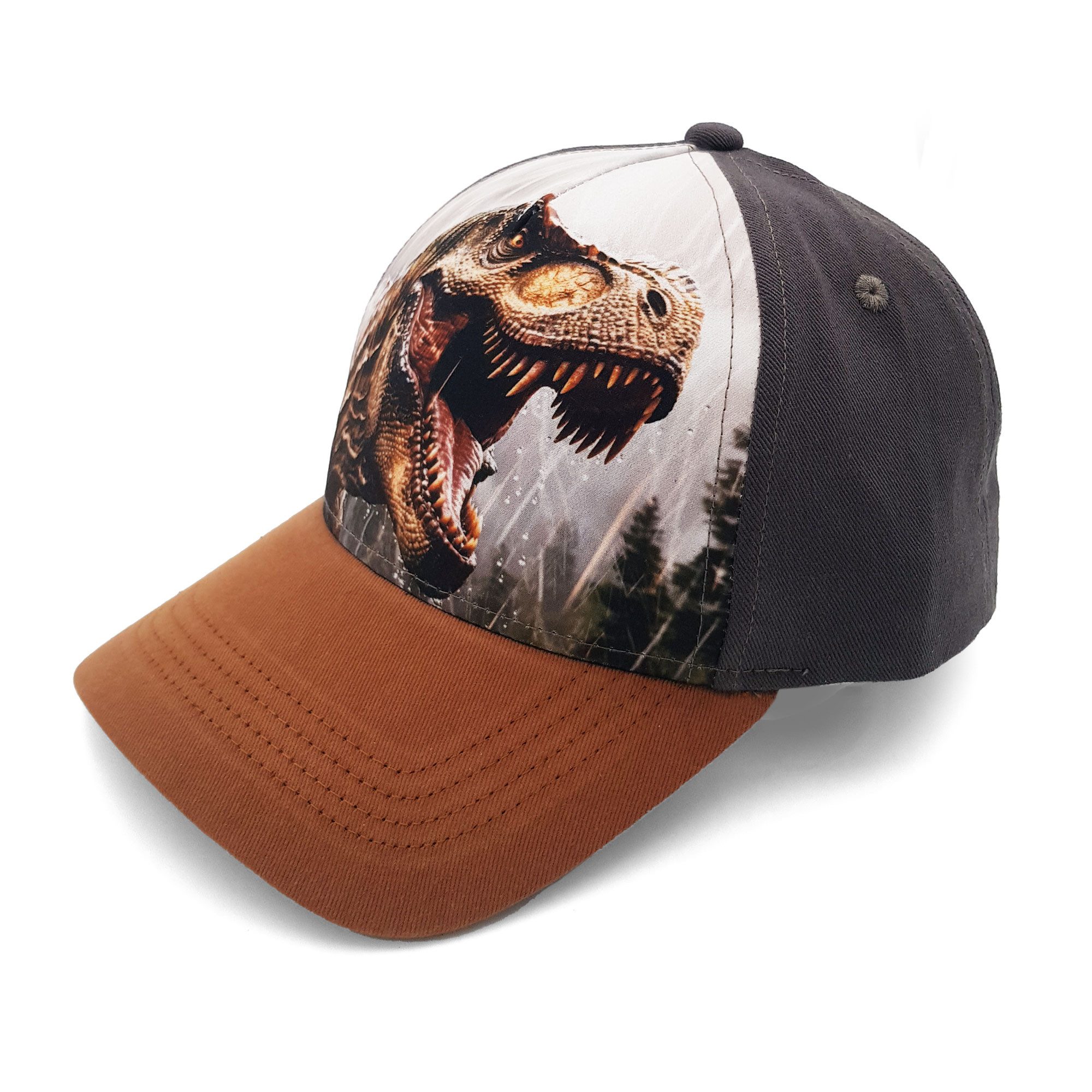 Maximo Baseball Cap (1-St) Frontprint, Klettverschluss, zweifarbig, Basecap, Boys