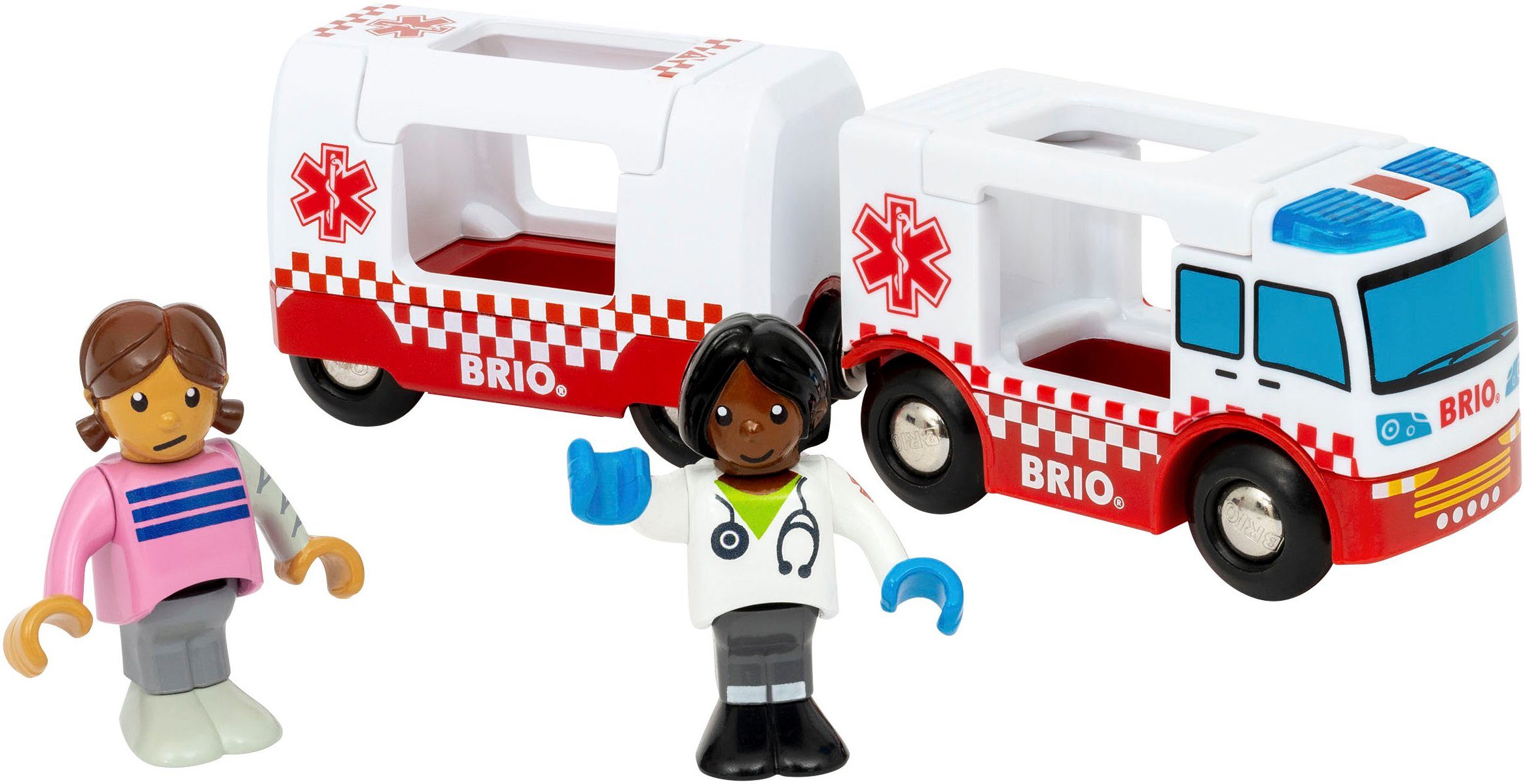 BRIO® Spielzeug-Auto BRIO Rettungswagen, mit Licht- günstig online kaufen