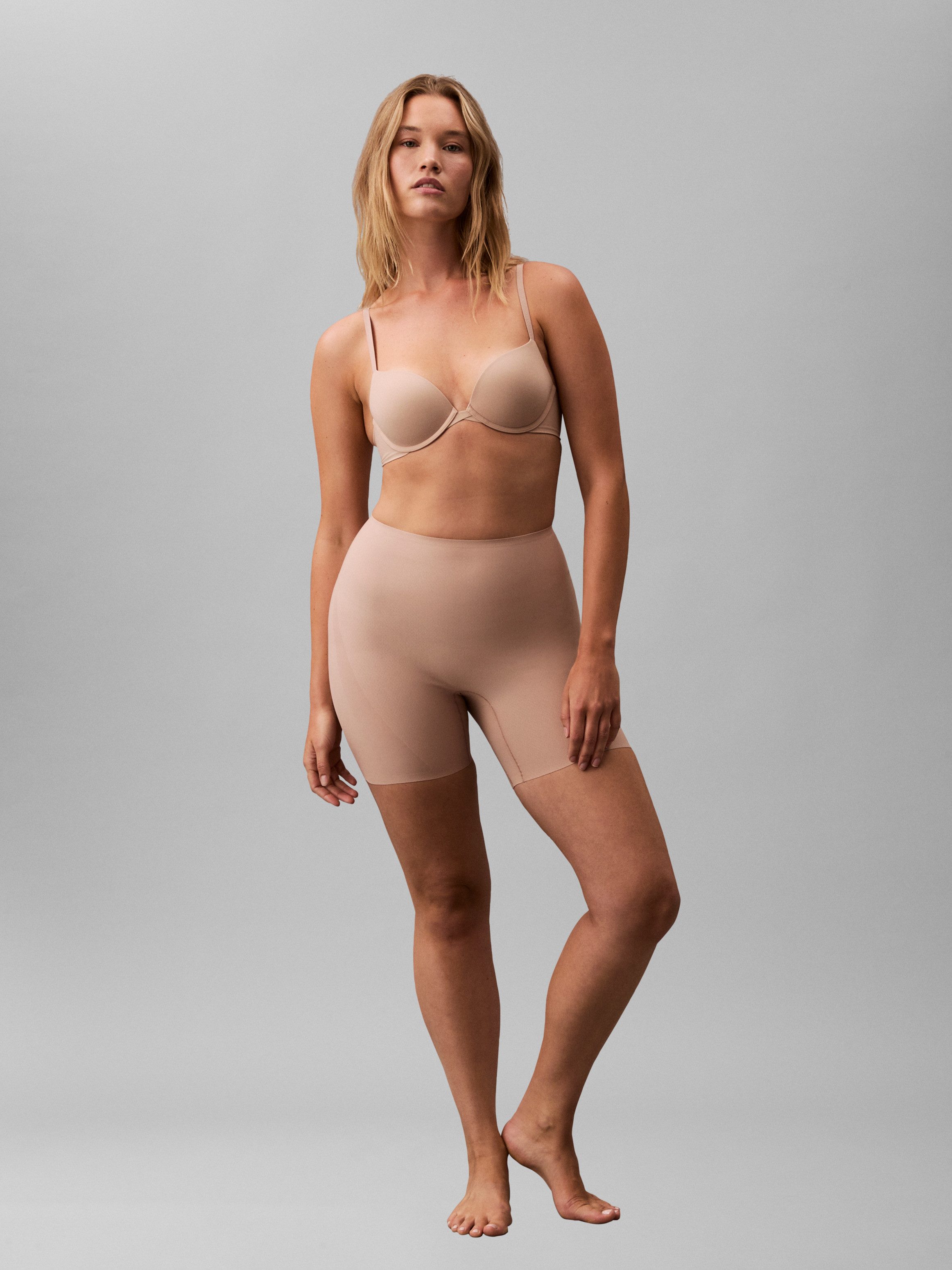 Calvin Klein Underwear Formpants SCULPT FIRM THIGH SLIMMER SHORT mit Mesh-Einsätzen, shapewear – Bild 5 von 5