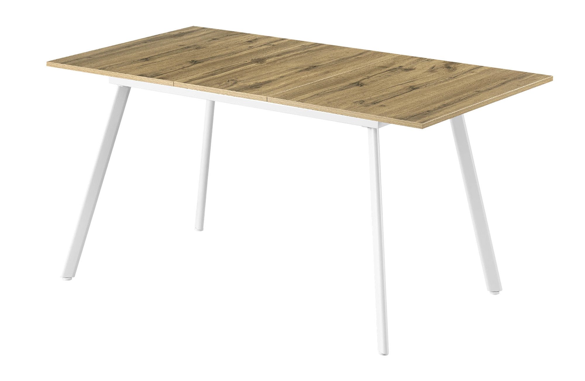 B&D home Esstisch Ausziehtisch MARA, Metallgestell oder Holzgestell, ausziehbar 120-160cm, 4-6 Personen