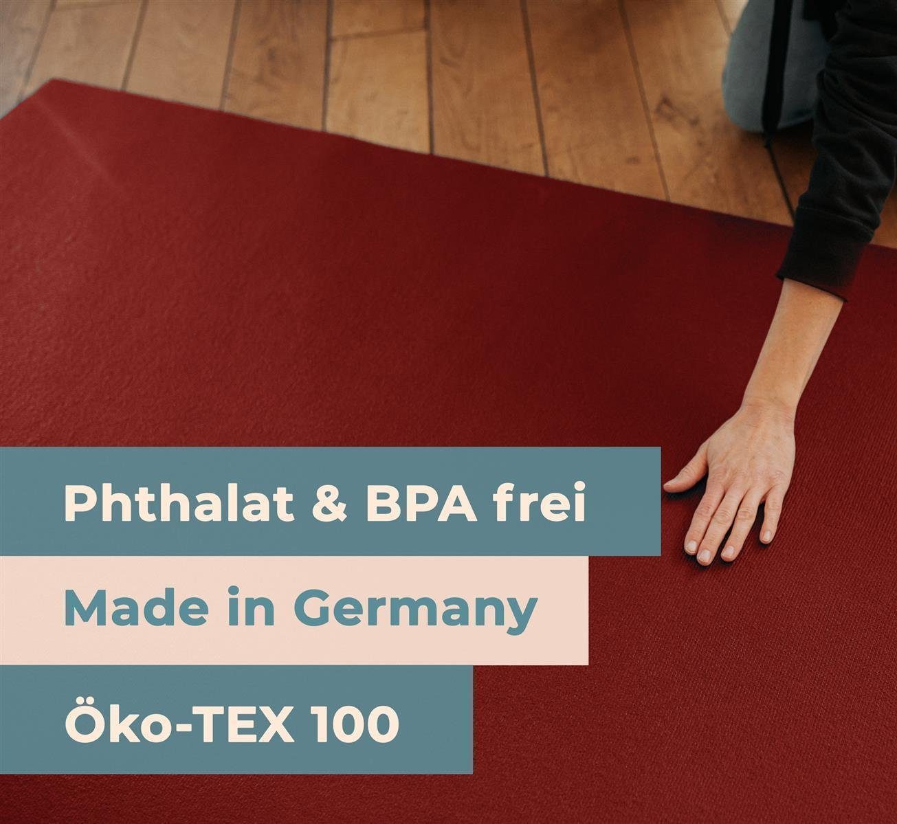 Sanosoft Spielmatte Krabbelmatte rutschfest Sanosoft®, Oeko-Tex 100 - Made in Germany