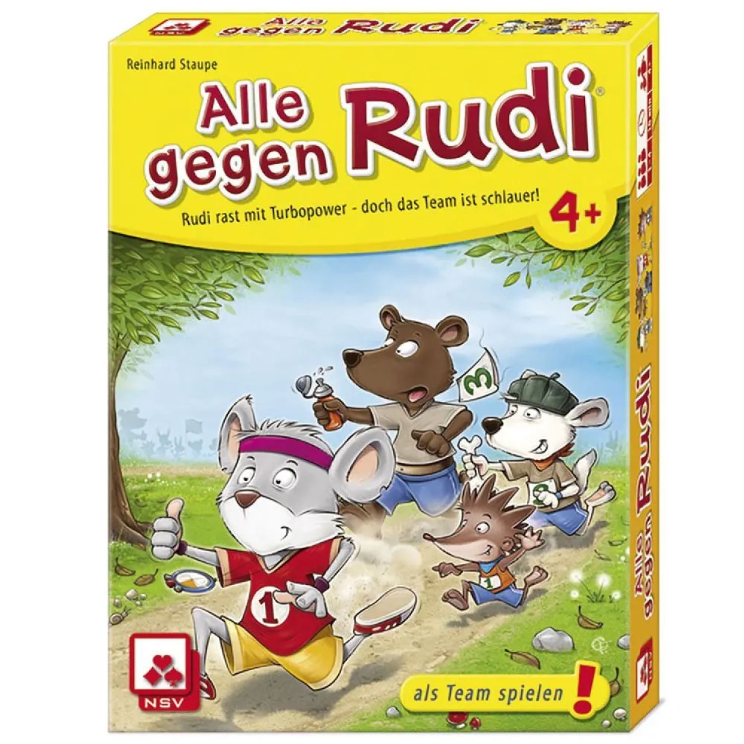 Nürnberger Spielkarten Spiel Alle gegen Rudi