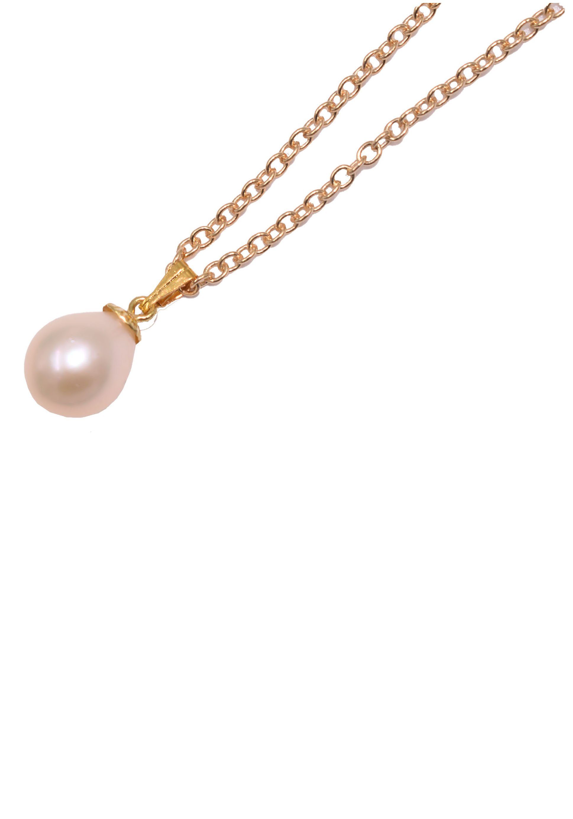 Firetti Kette mit Anhänger Schmuck Geschenk Perlen, Made in Germany - mit Naturperle