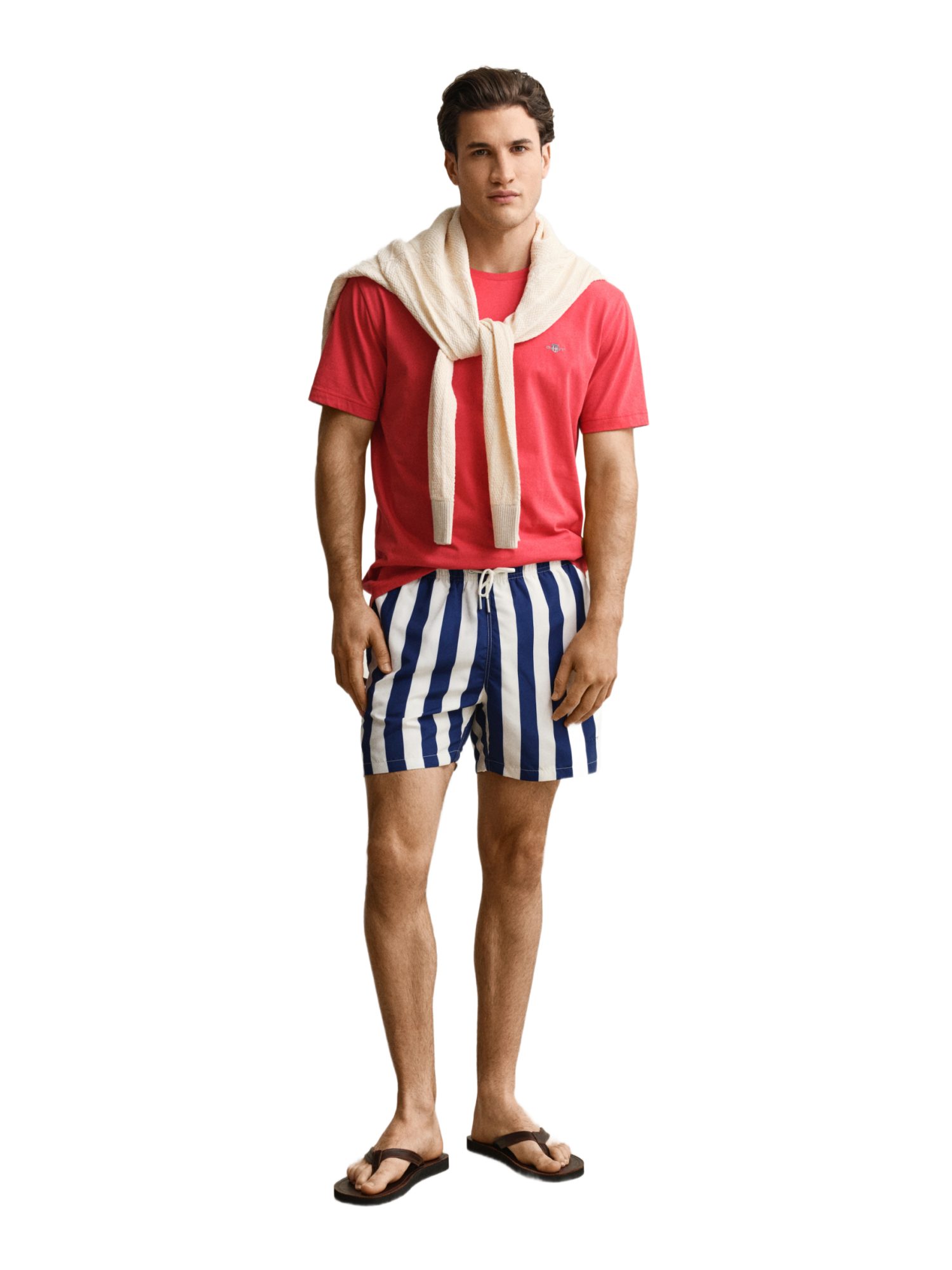 Gant Badehose blau,Freizeit,Polyester,Gestreift,Regular Fit