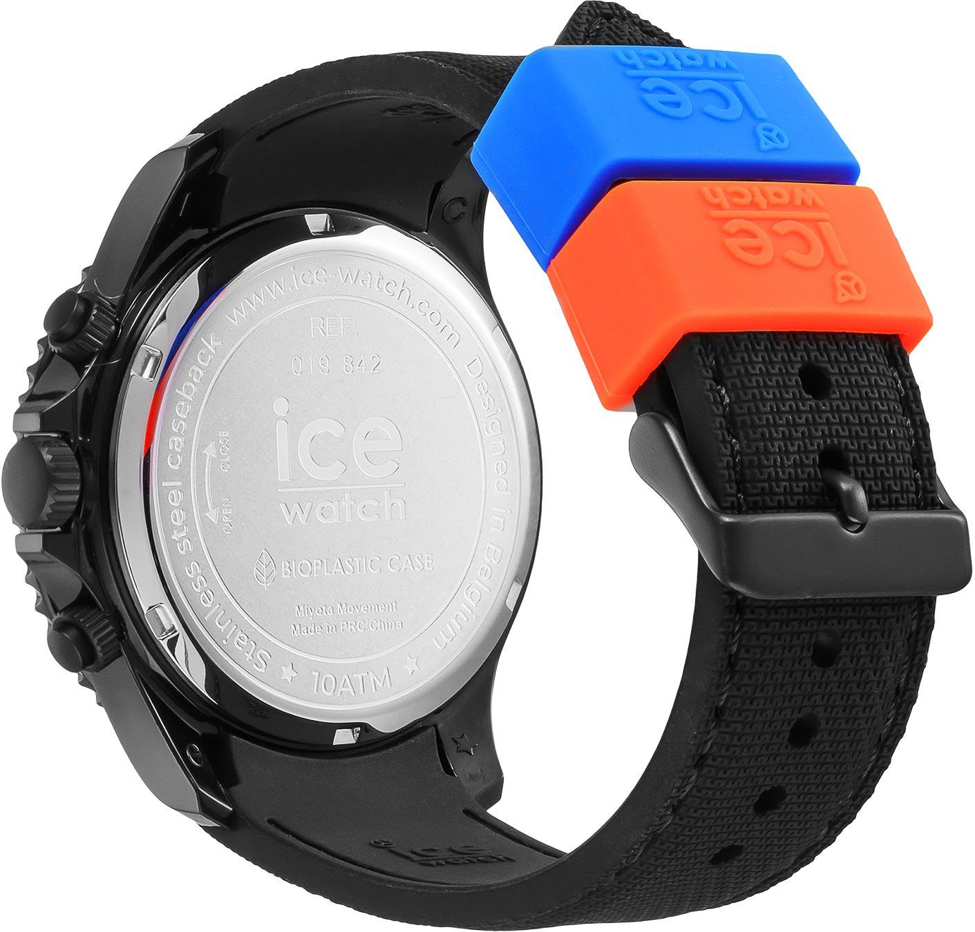 Large - ice-watch CH, 019842 - ICE chrono Chronograph - schwarz Trilogy