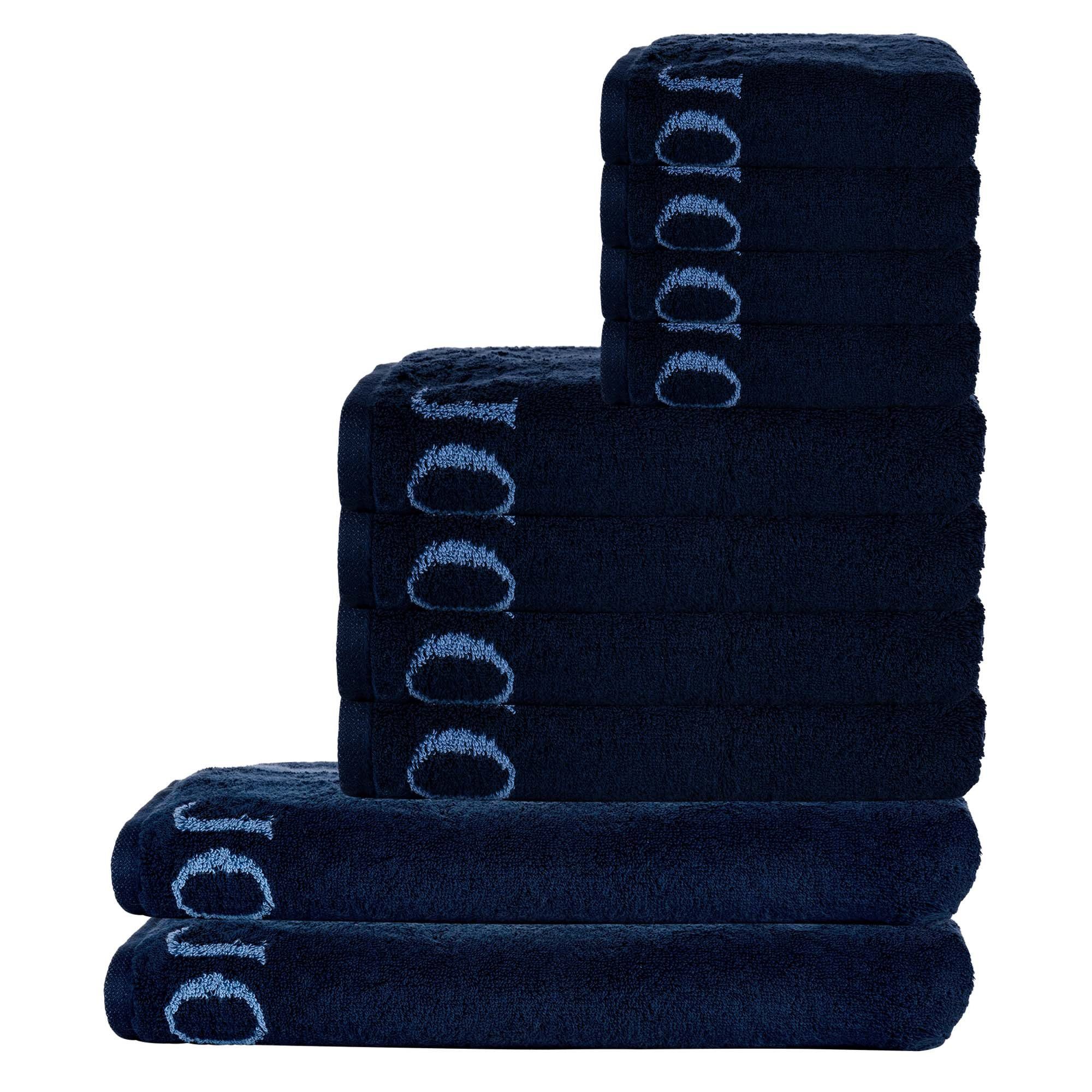 JOOP! Handtuch Unisex Handtuch 10er Pack Baumwolle Classic, Frottier (Set, 10-St)