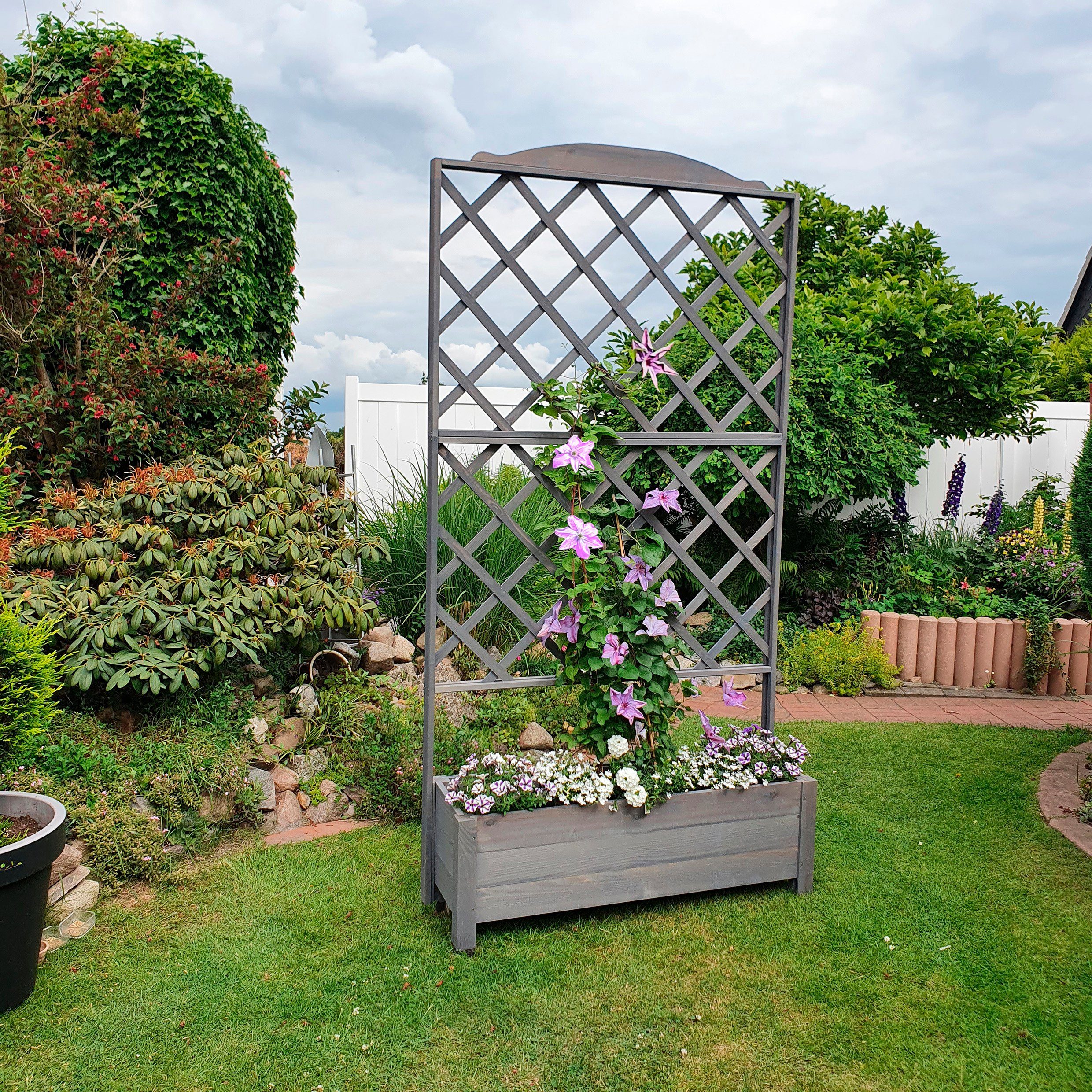 promadino Rankhilfe Botanica, Rankkasten, BxTxH: 110x32x210 cm günstig online kaufen