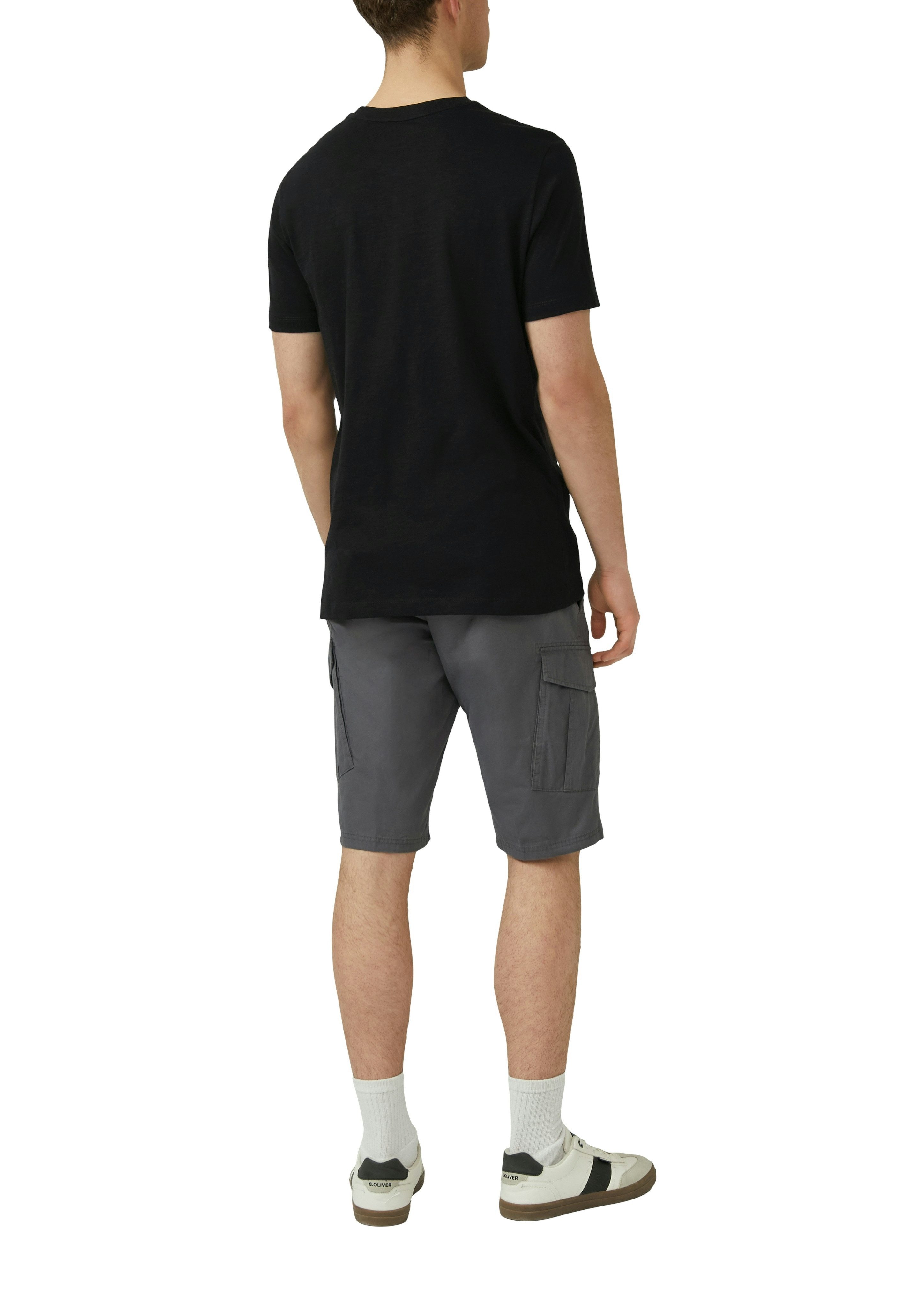 s.Oliver T-Shirt mit Henley Kragen – Bild 2 von 4