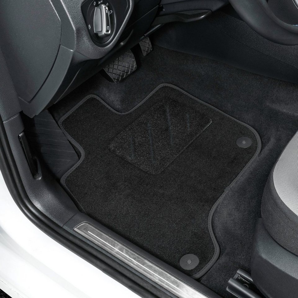 WALSER Passform-Fußmatten Premium (4 St), für Nissan Note 09/2012-Heute
