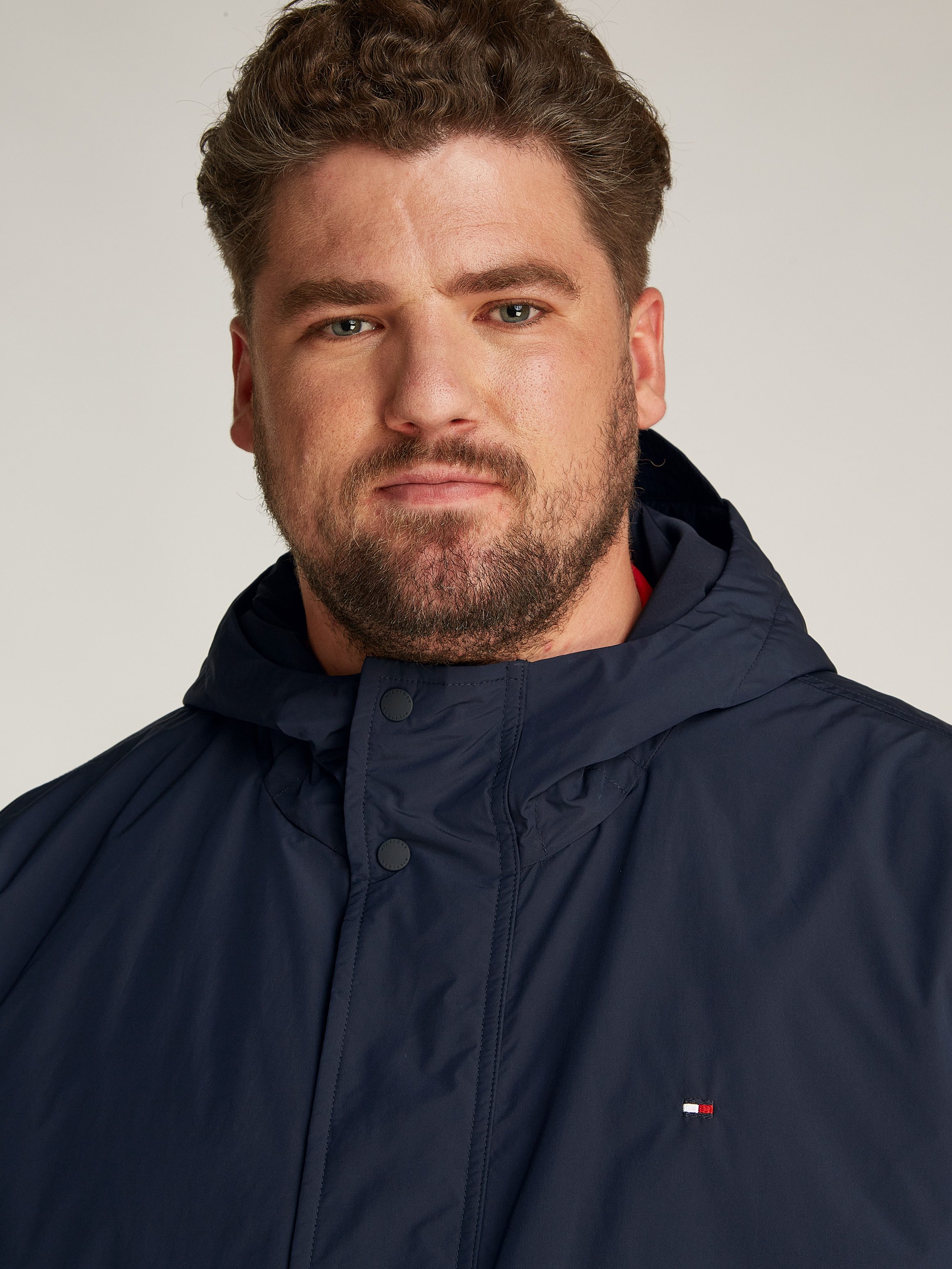Tommy Hilfiger Big & Tall Allwetterjacke BT-LW PACKABLE HOODED JKT-B in Gro günstig online kaufen