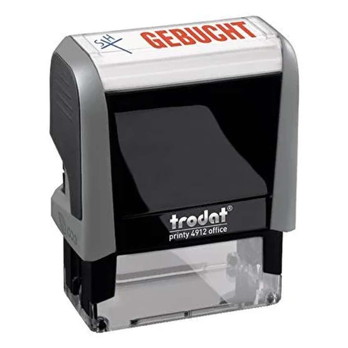 WEDO Stempel Wedo 51 4912212 Selbstfärbestempel Textstempel Kunststoff