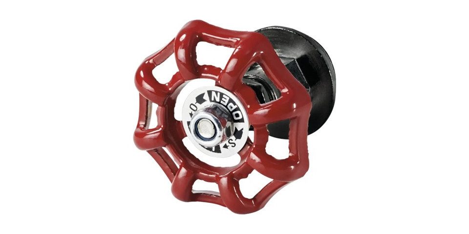 Dolle Wandregalhalter Dolle Absperrventil für Pipe-Regalsystem 20 mm