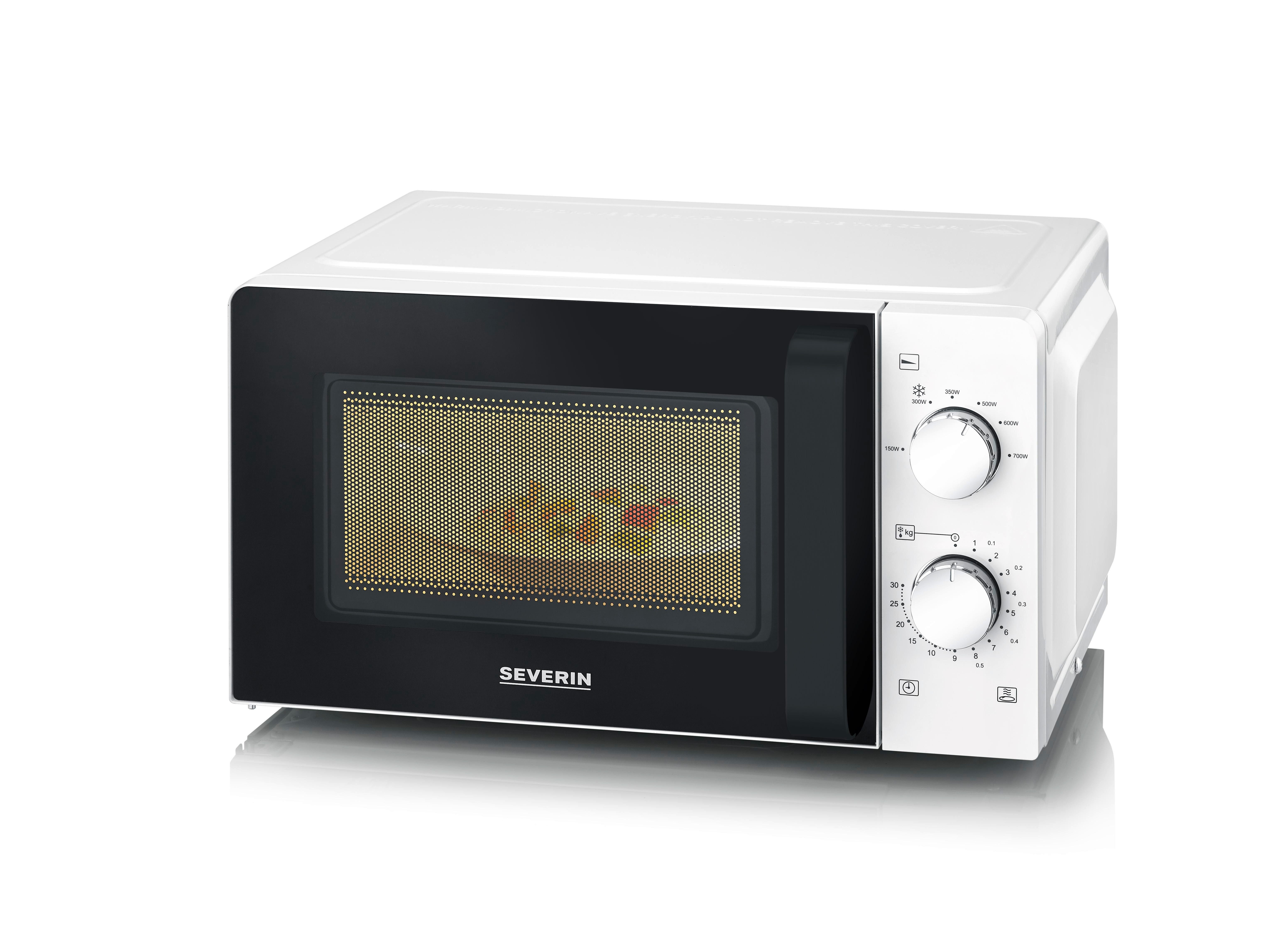 Severin Mikrowelle MW 7570 Solo Inverter, Mikrowelle, 19 l, Inverter-Technologie, Auftau-Funktion