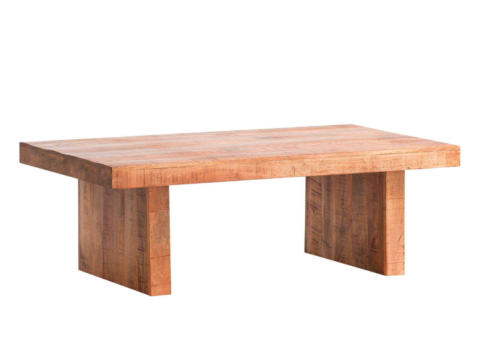 massivum Couchtisch Country 135x75 aus Massivholz Mango (1-St)