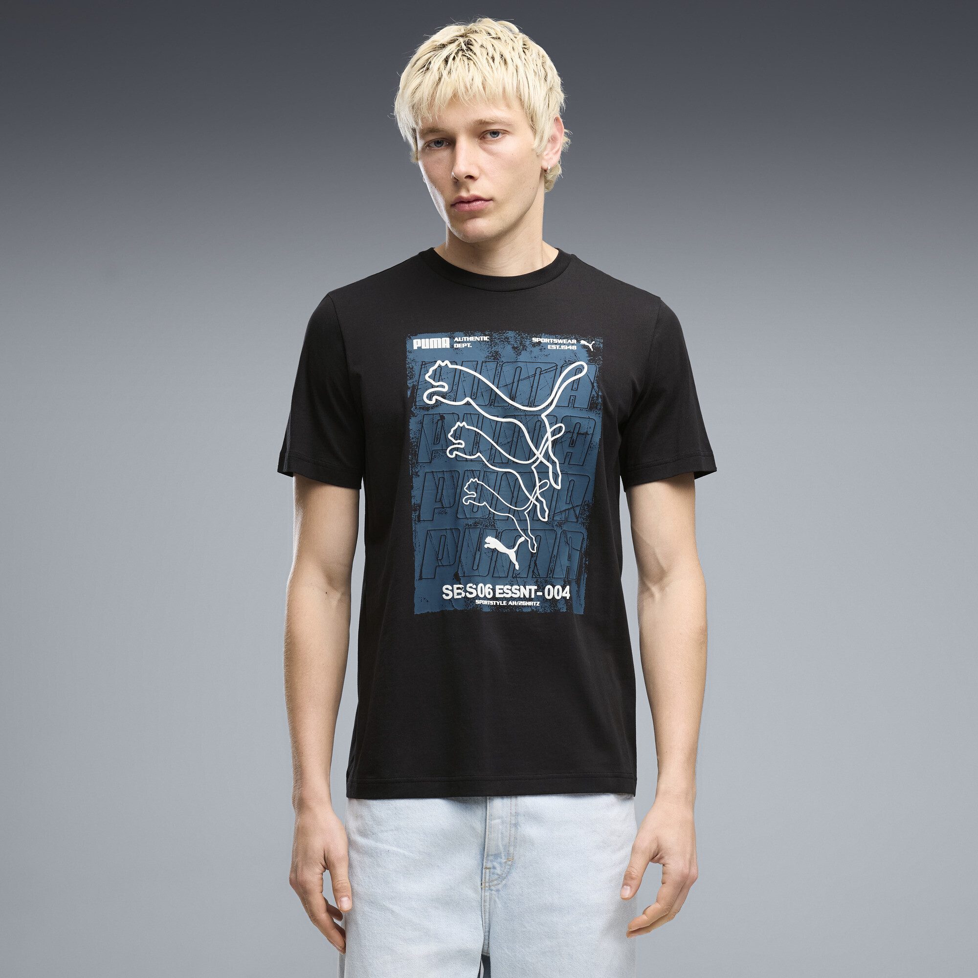 PUMA T-Shirt Graphics Box T-Shirt Herren