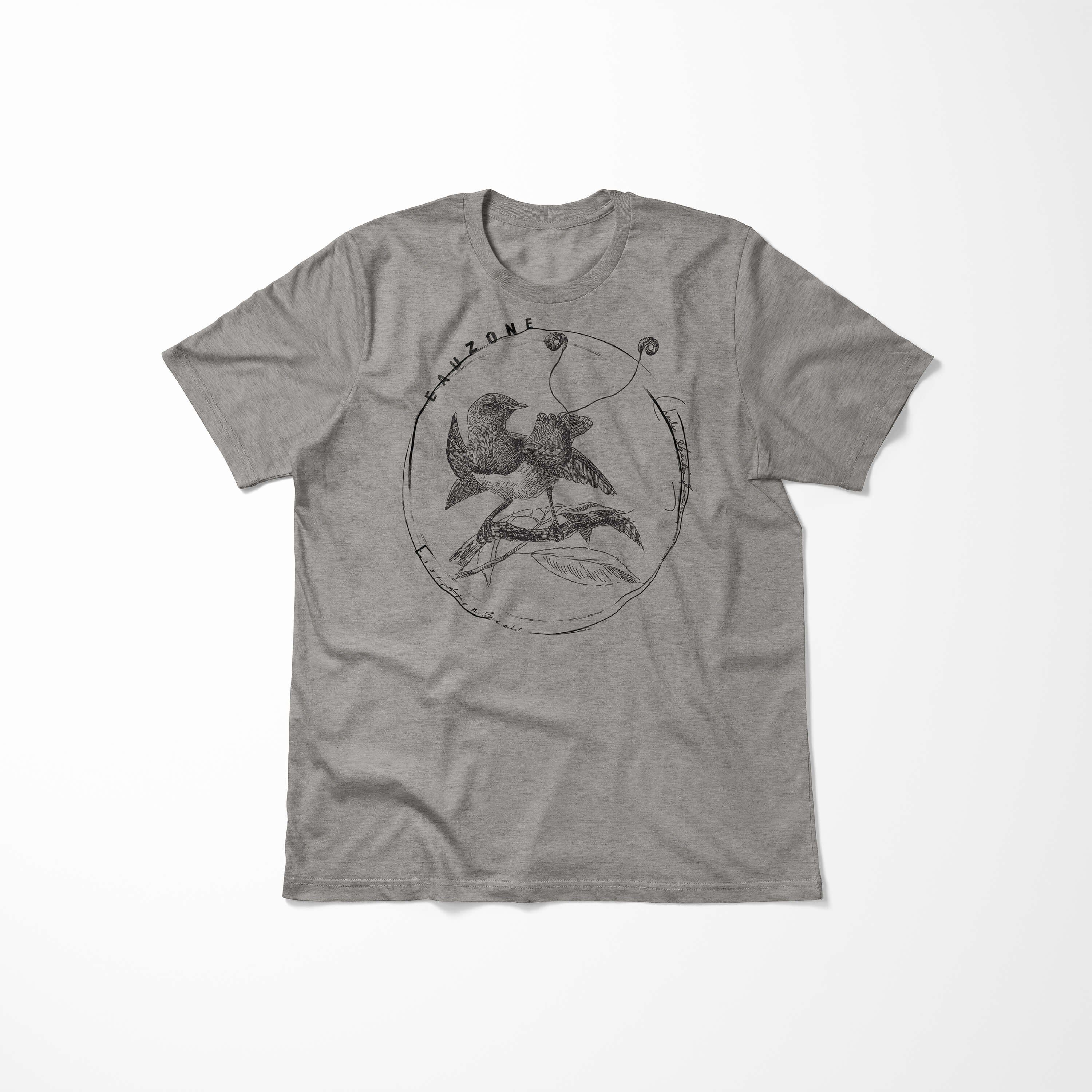 Sinus Ash Herren Art Evolution Paradiesvogel T-Shirt T-Shirt
