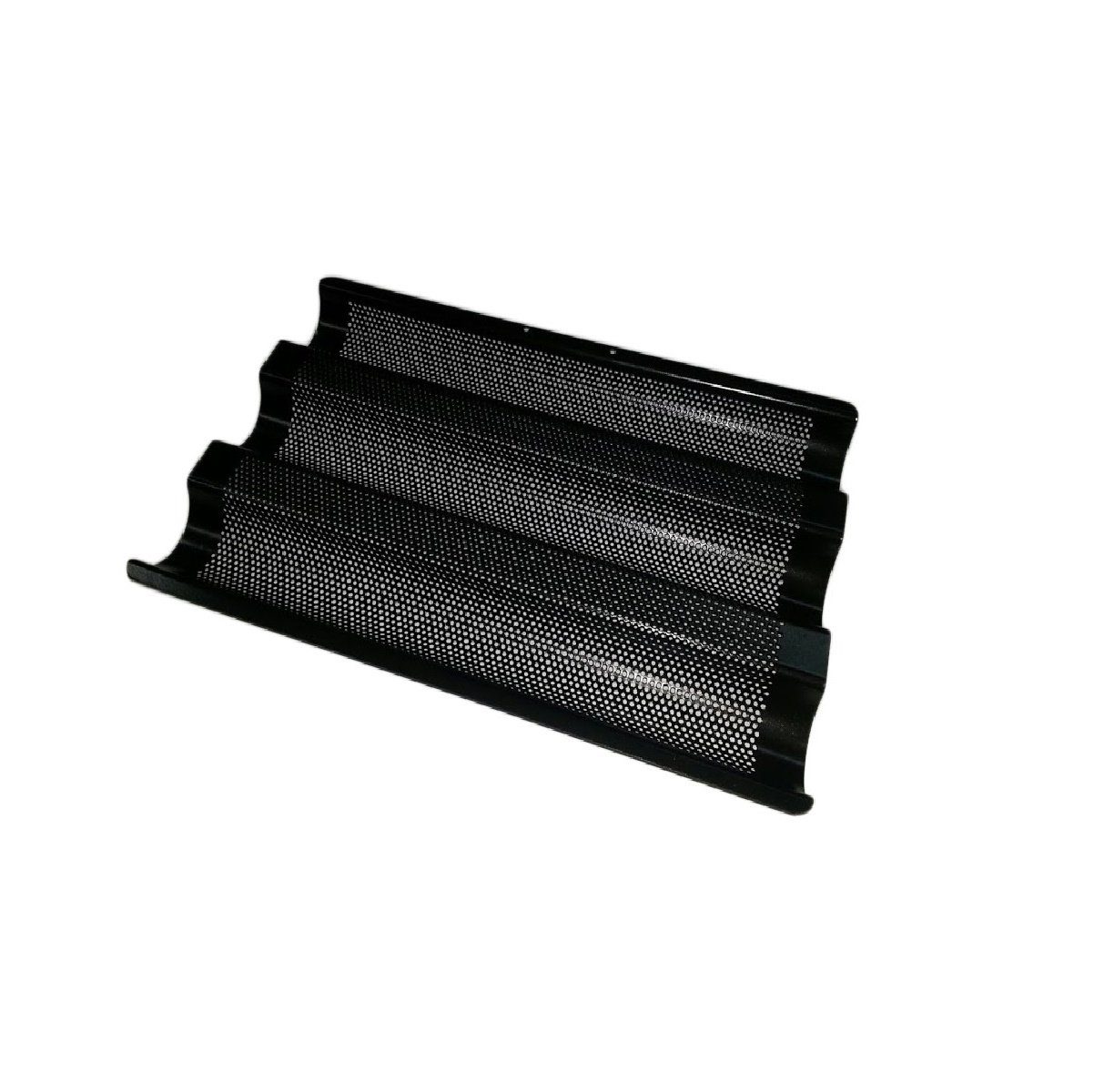 Neustanlo Baguetteblech Baguette Backform mit Antihaft-Beschichtung, hitzebeständig bis 230°C, Ideal für knusprige Baguettes