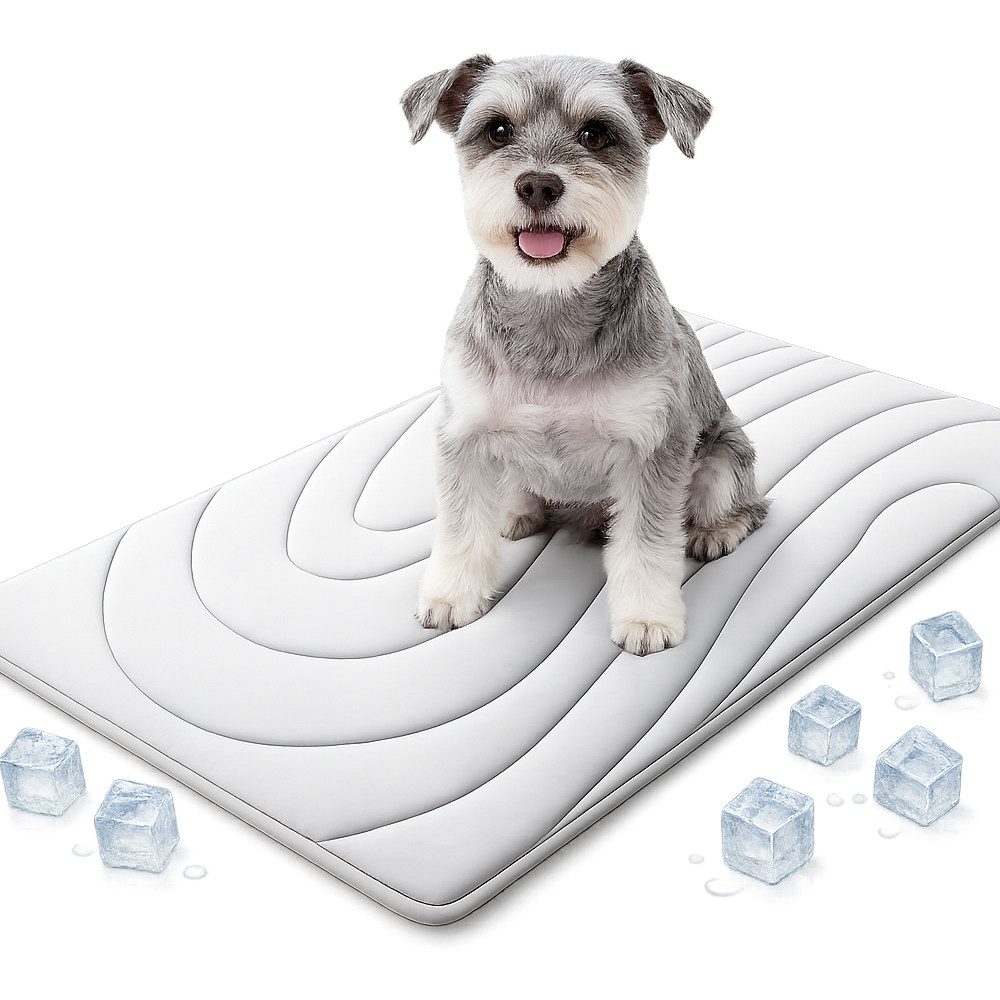 Ledander Hundematte Kühlmatte für Hunde Selbst Kühlende Hundematte Sommer Kühlkissen, hundematte für Zuhause Unterwegs oder im Auto