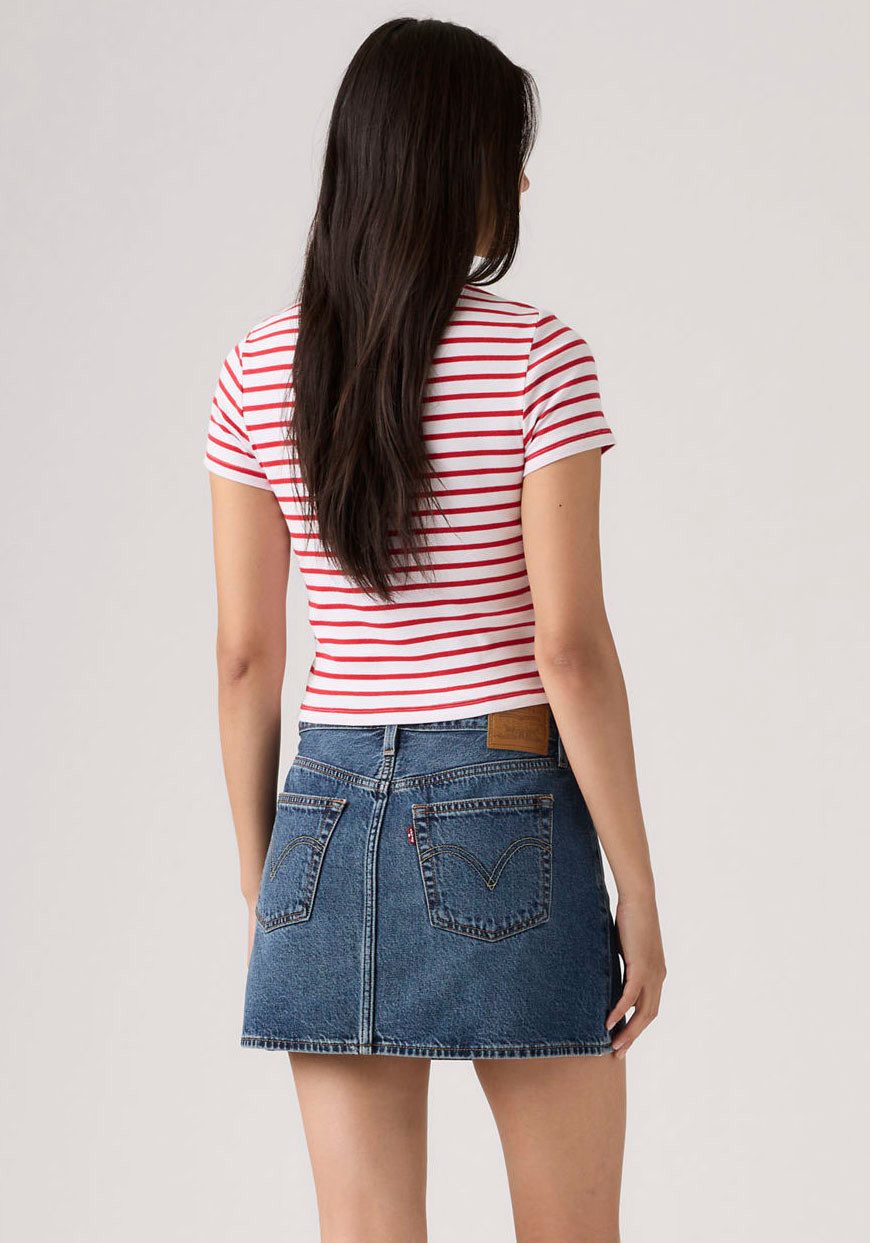 Levi's® T-Shirt ESSENTIAL SPORTY TEE Feinripp- Qualität