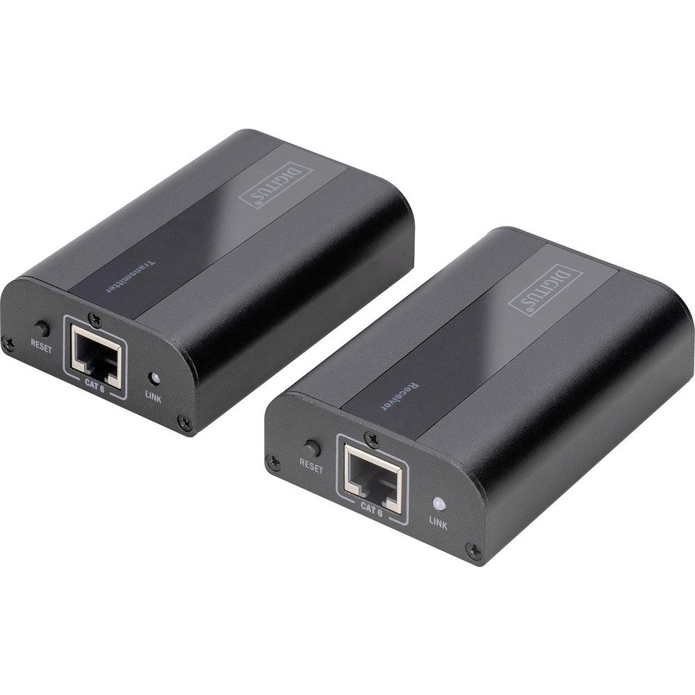 Digitus DS-55204 HDMI®, Infrarot Extender (Verlängerung) über Netzwerk Computer-Kabel