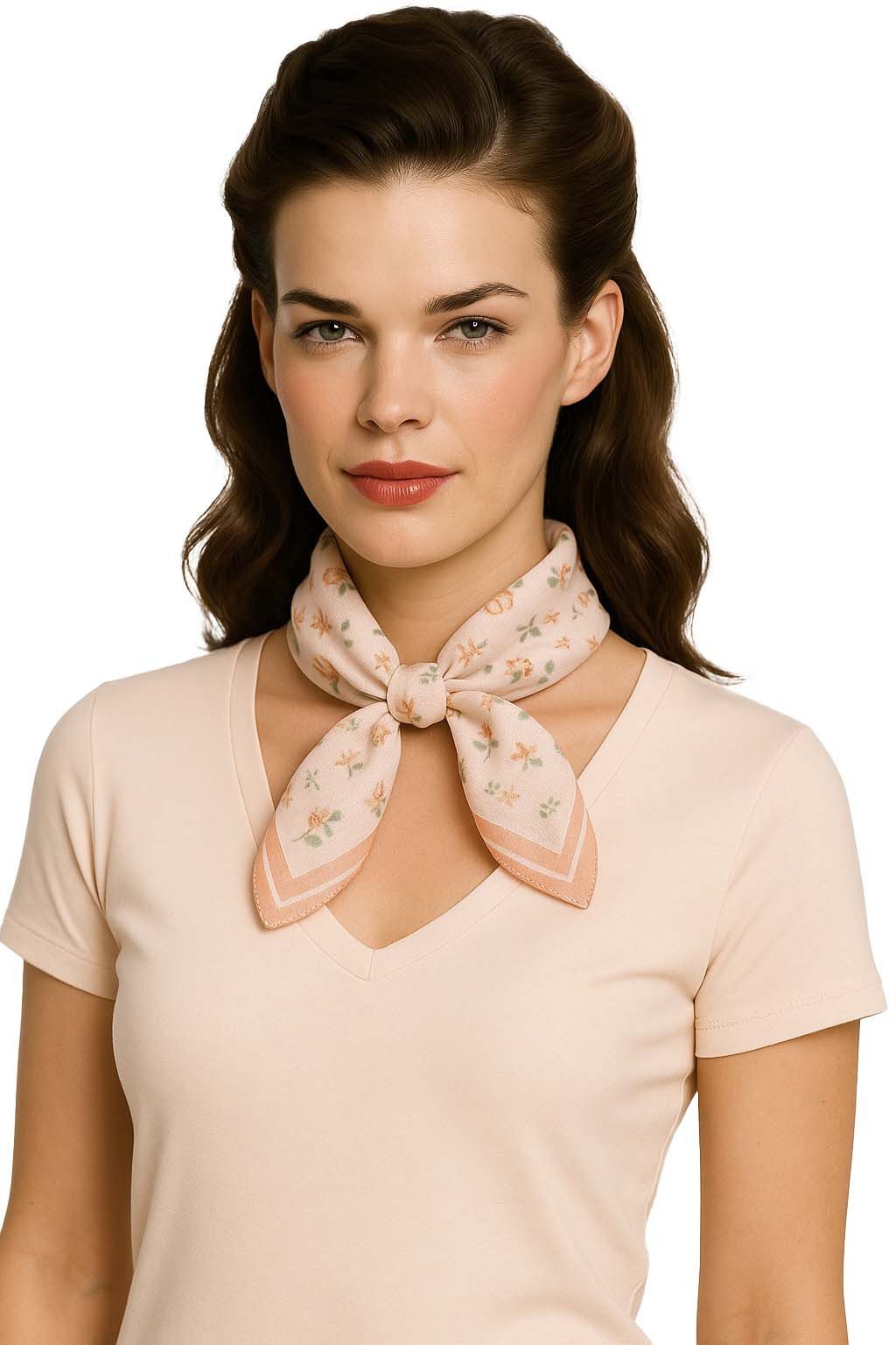 Moschen-Bayern Halstuch Halstuch Damen klein Nickituch Sommer Baumwolle Blau Violett