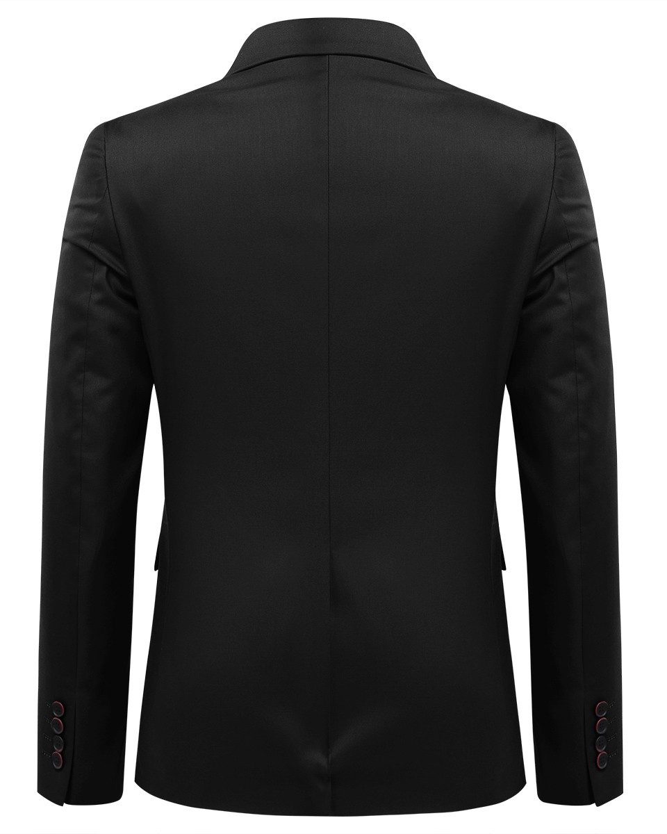 Allthemen Anzugsakko Herren Slim Fit klassische Anzugjacke mit einem Knopf günstig online kaufen