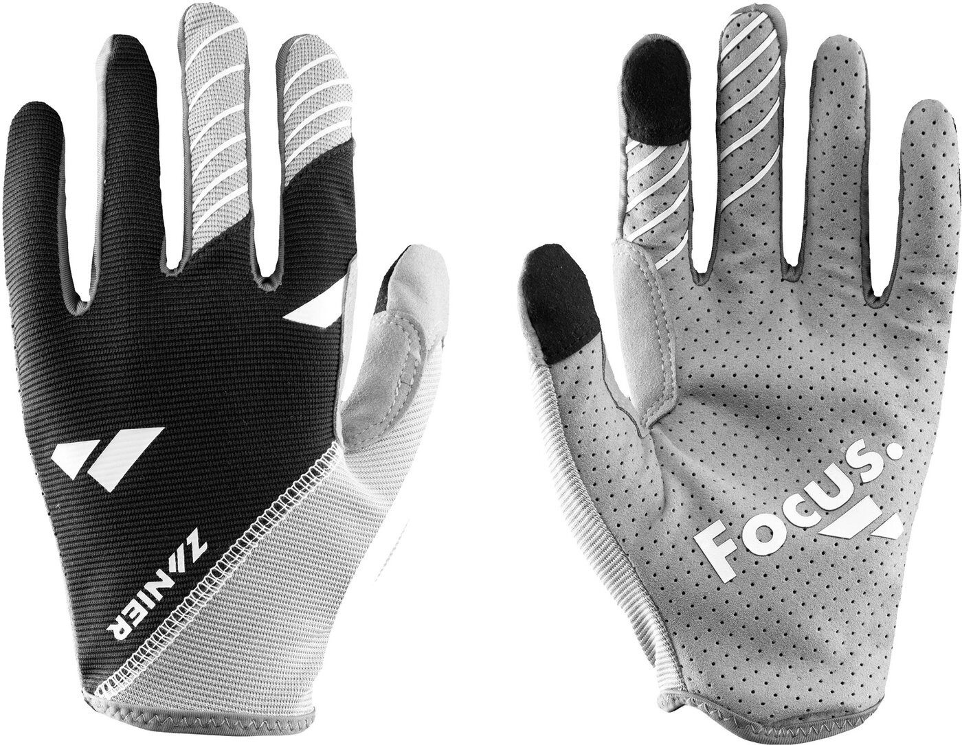 Fahrradhandschuhe SHREDDER ANTHRAZIT - SCHWARZ