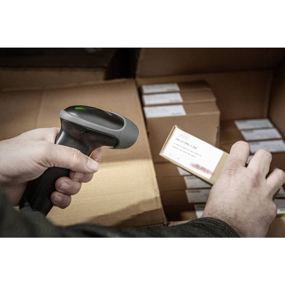 Digitus 2D Barcode Scanner, Bi-direktional 200 Scans/sek, 2 m DA-81002 Scanner