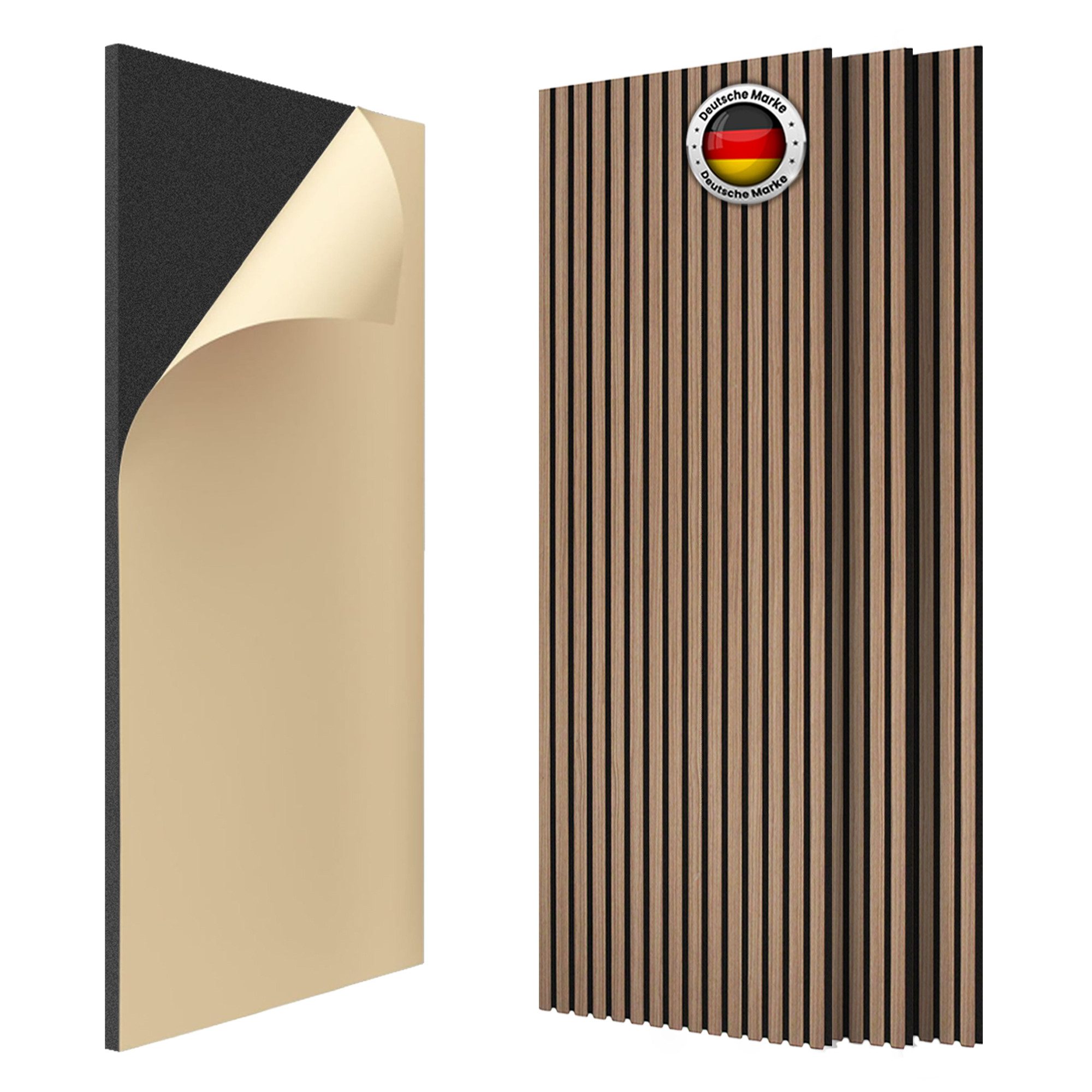 IZODEKOR 3D Wandpaneel IZODEKOR 3D Wandpaneele Holz Schalldämmung, Akustikp günstig online kaufen