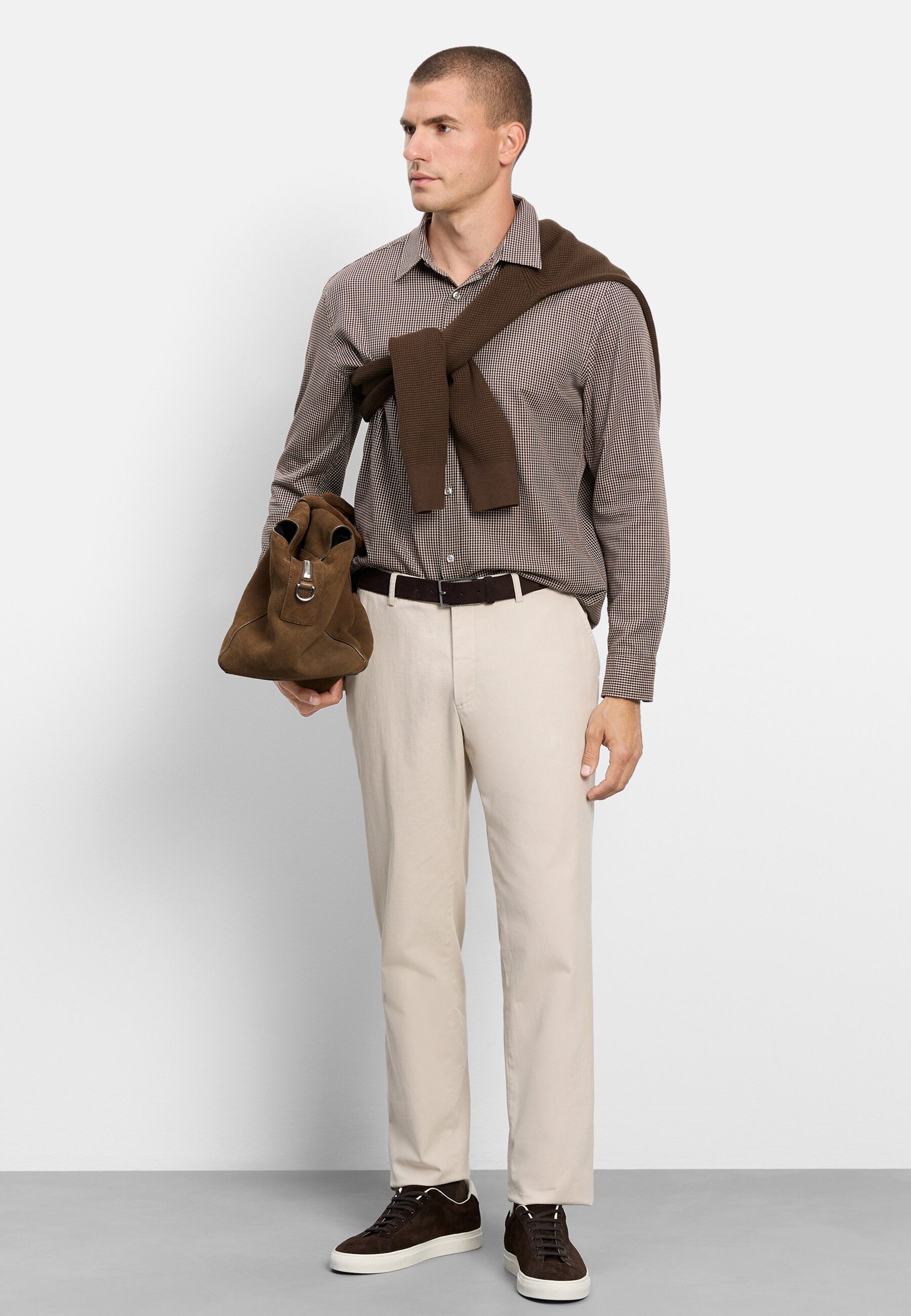 OLYMP Langarmhemd OLYMP Casual, Regular Fit, Kent