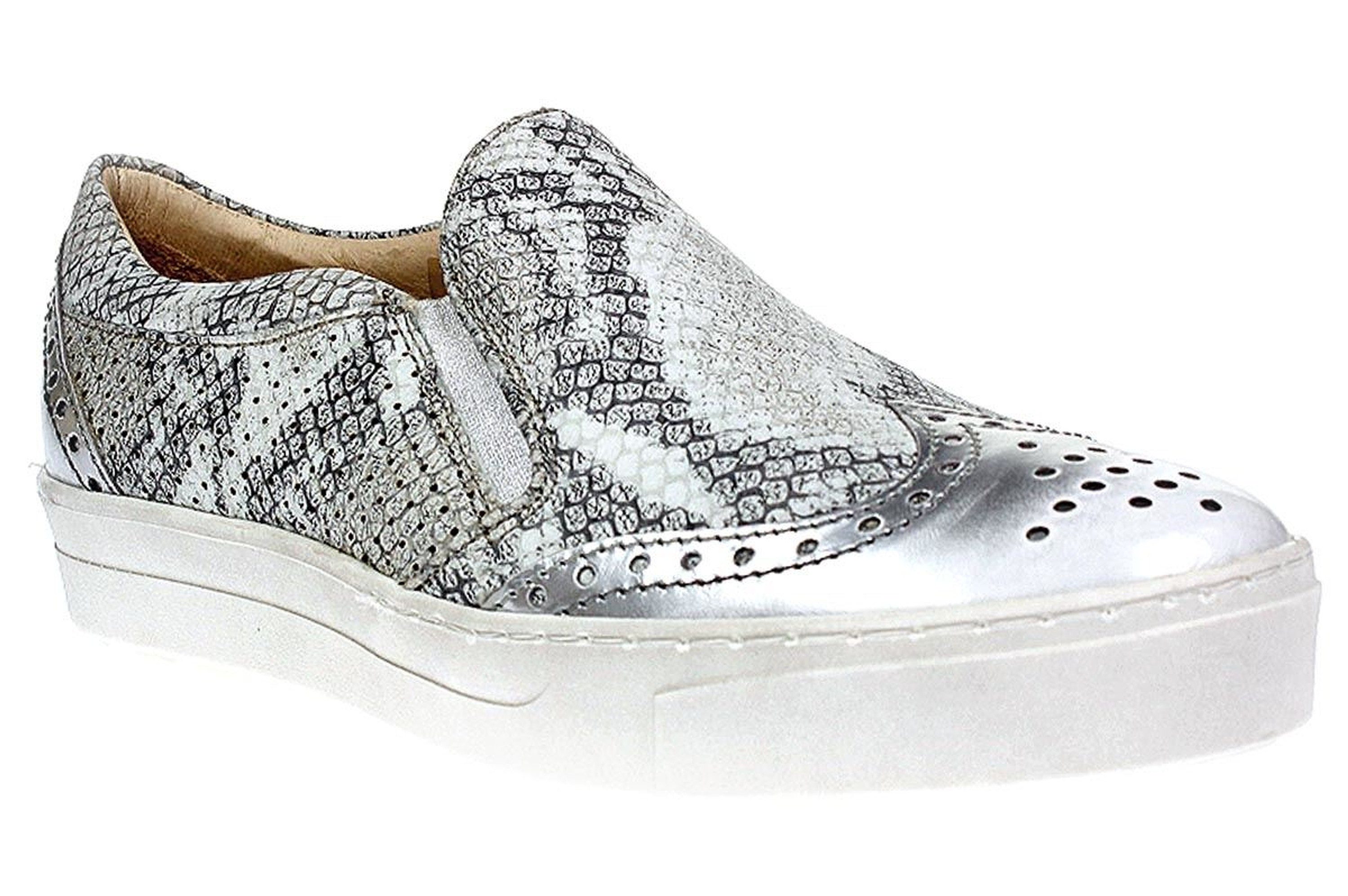 Mjus Mjus 785112-0102 - Damen Schuhe Sneaker Slipper - 0001-argento-bianco Sneaker