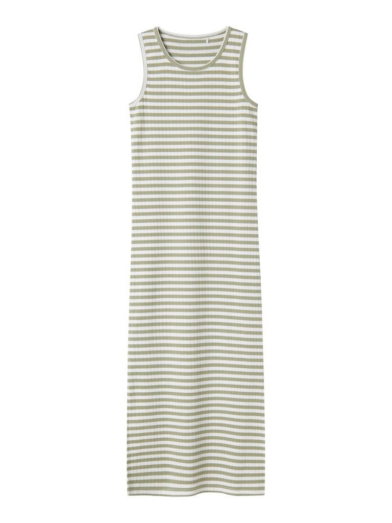 Name It Maxikleid NKFSURAJA XSL SL MAXI DRESS NOOS (1-tlg) knöchellang