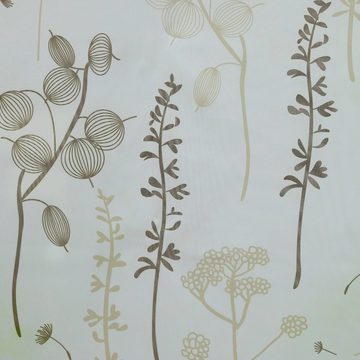 Raffrollo, Joyswahl, mit Schlaufen, Kurz Rolls Küche Vorhang Modern Schlaufenrollo Laternenblume Muster