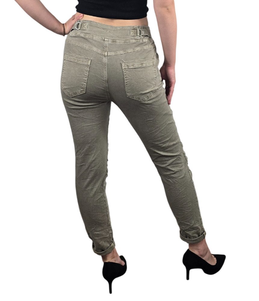 MELLY & CO Jogg Pants Jogpant Jeans im 5-Pocket Style 5-Pocket-Stlye