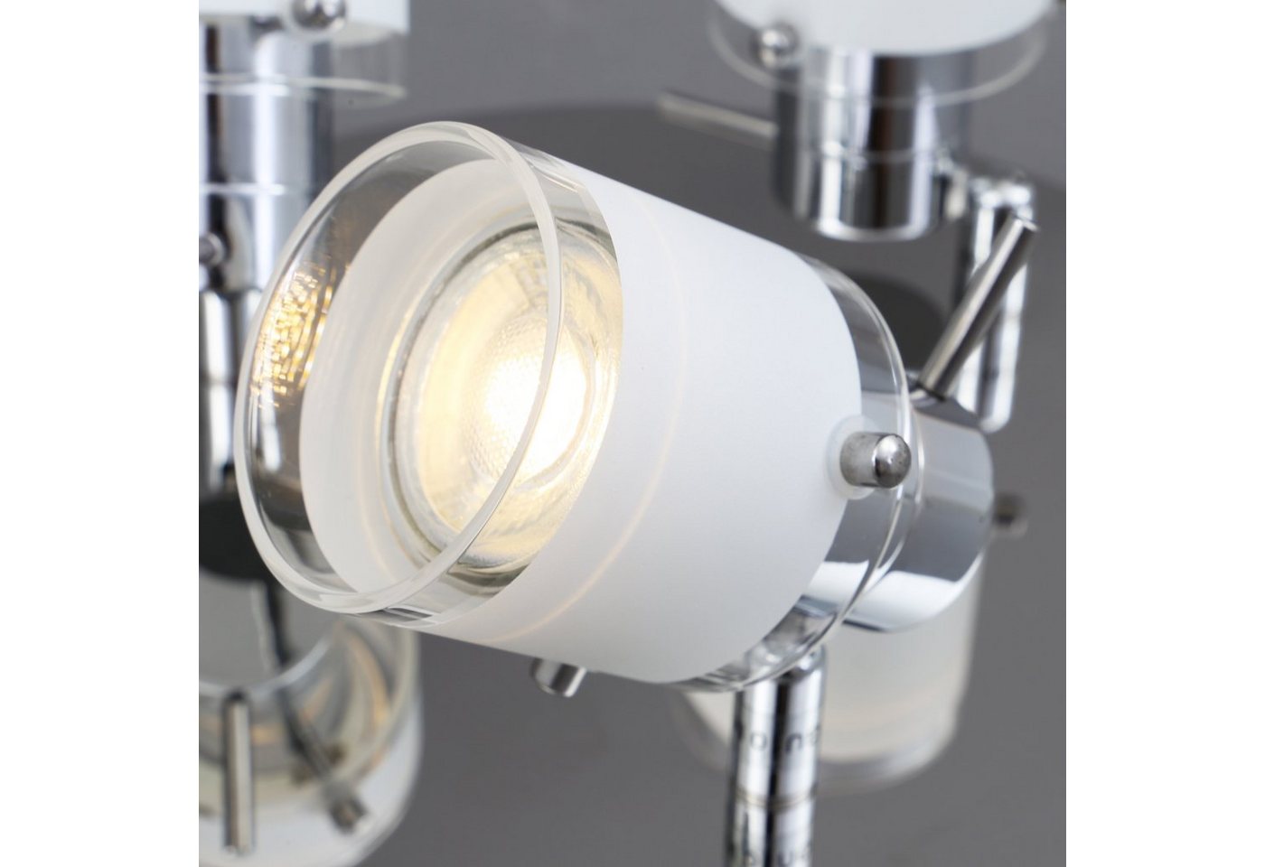 B.K.Licht LED Deckenleuchte, LED Bad Deckenlampe Design Deckenstrahler schwenkbar GU10 IP44 Badezimmer-kaufen