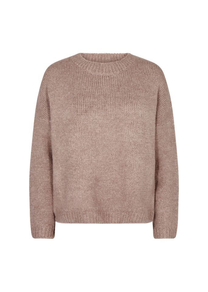 Strickpullover - Klassischer Rundhals Pullover in schöner Mischqualität