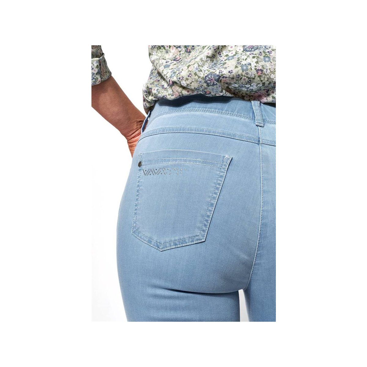 5-Pocket-Jeans softblue blau (1-tlg) Relaxed TONI by