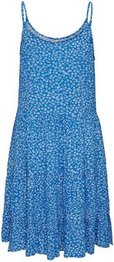 ONLY Spaghettikleid ONLMAJ LIFE S/L AOP SHORT DRESS WVN NOOS mit Volant